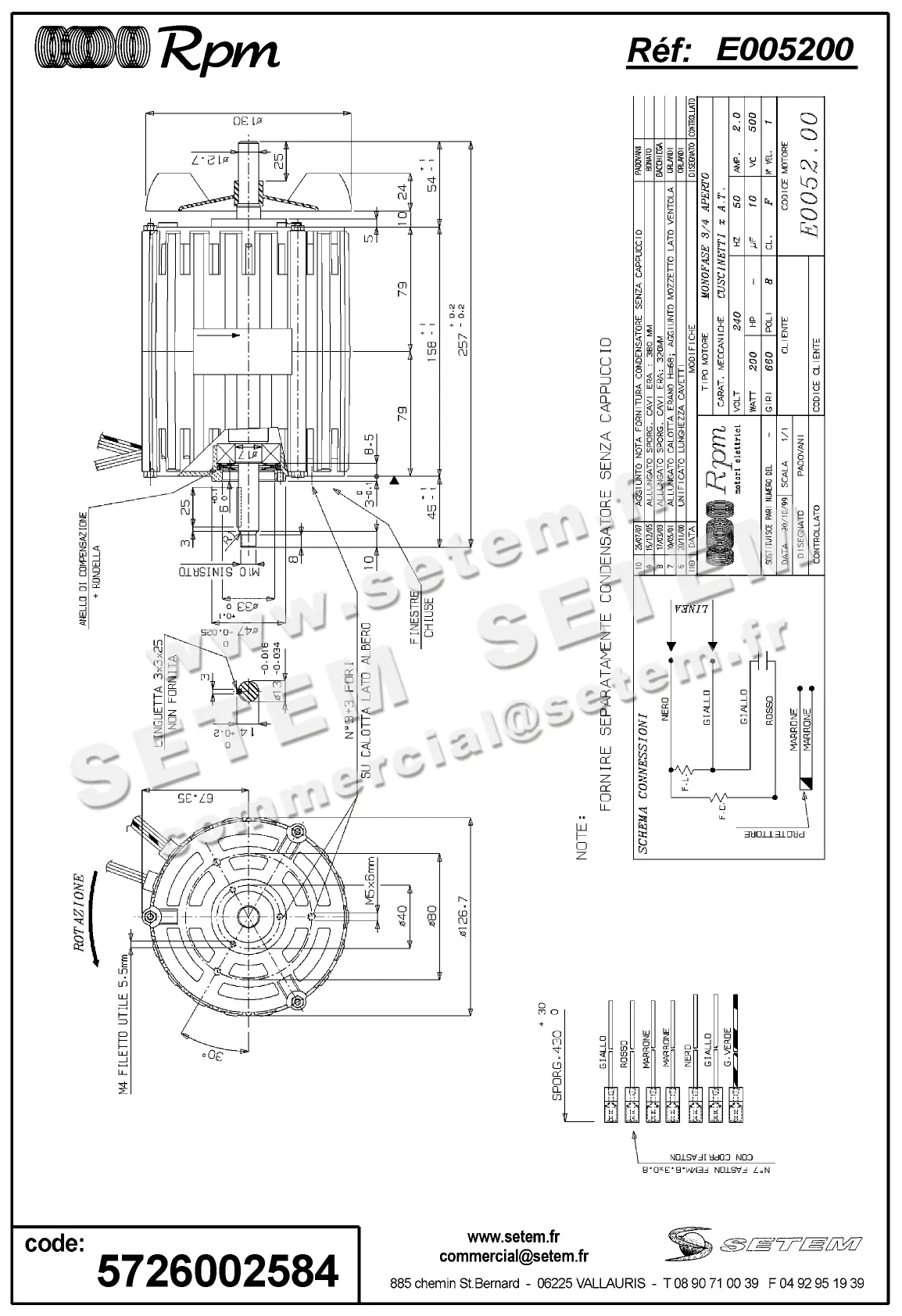 5726002584-MOTEUR RPM E005200