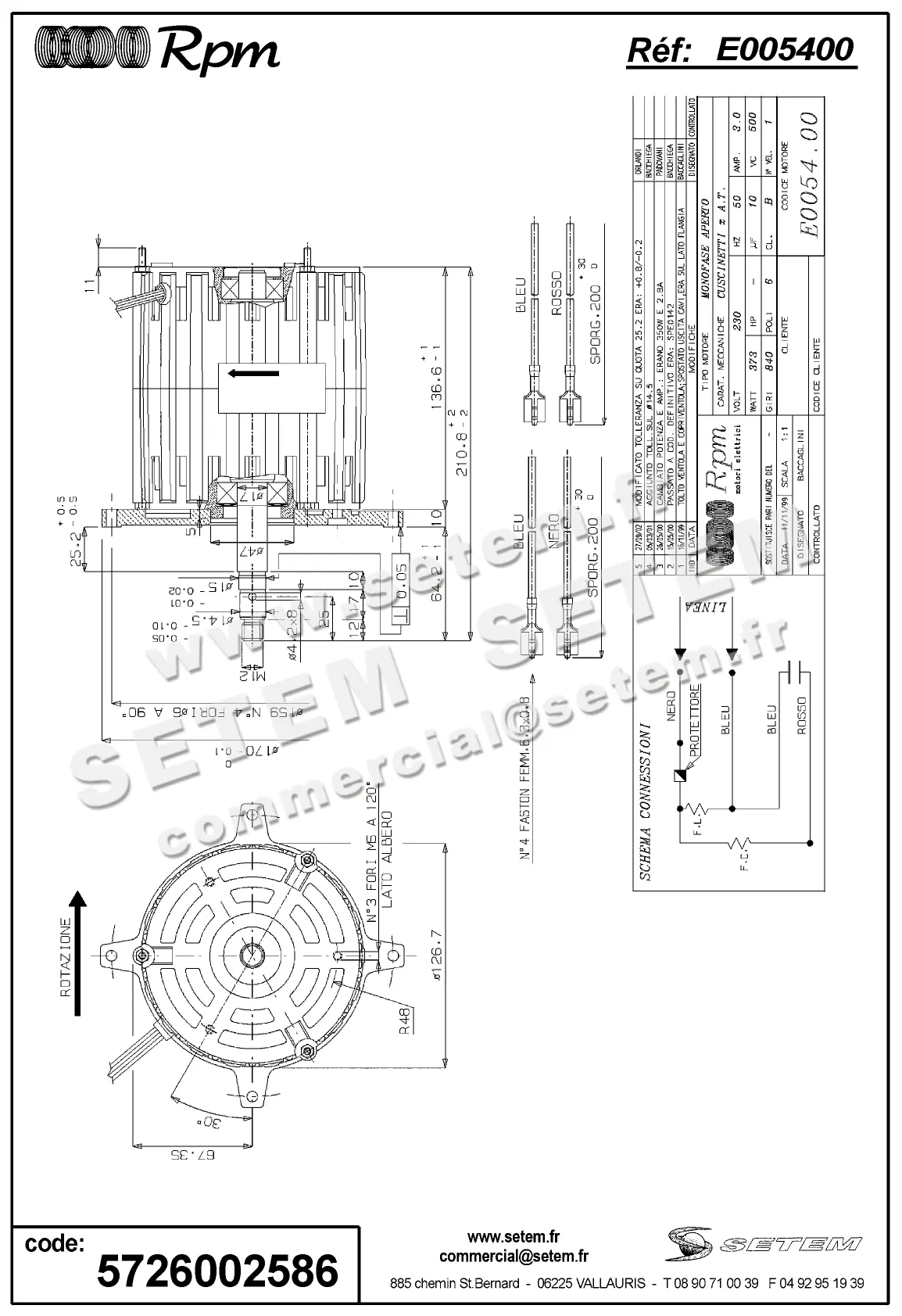 5726002586-MOTEUR RPM E005400