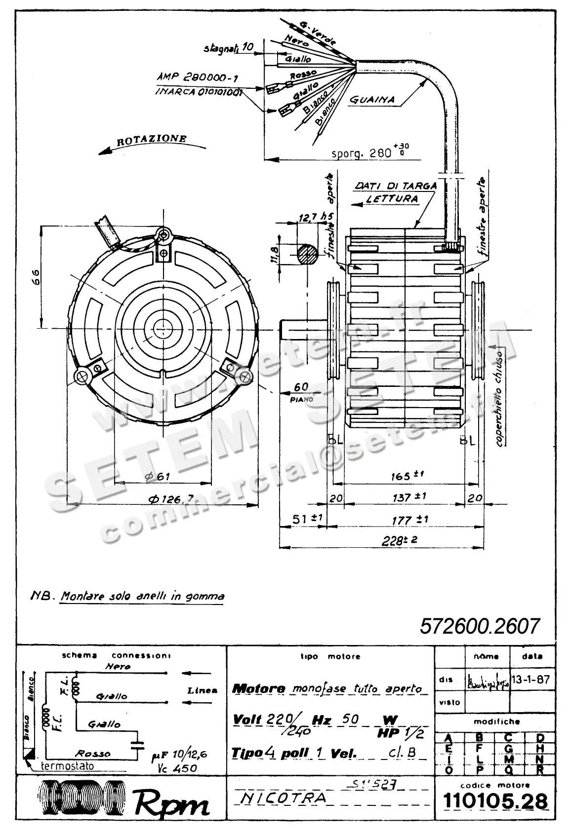 5726002607-MOTEUR RPM 11010528