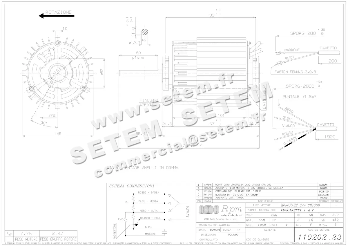 5726002609-MOTEUR RPM 11020223