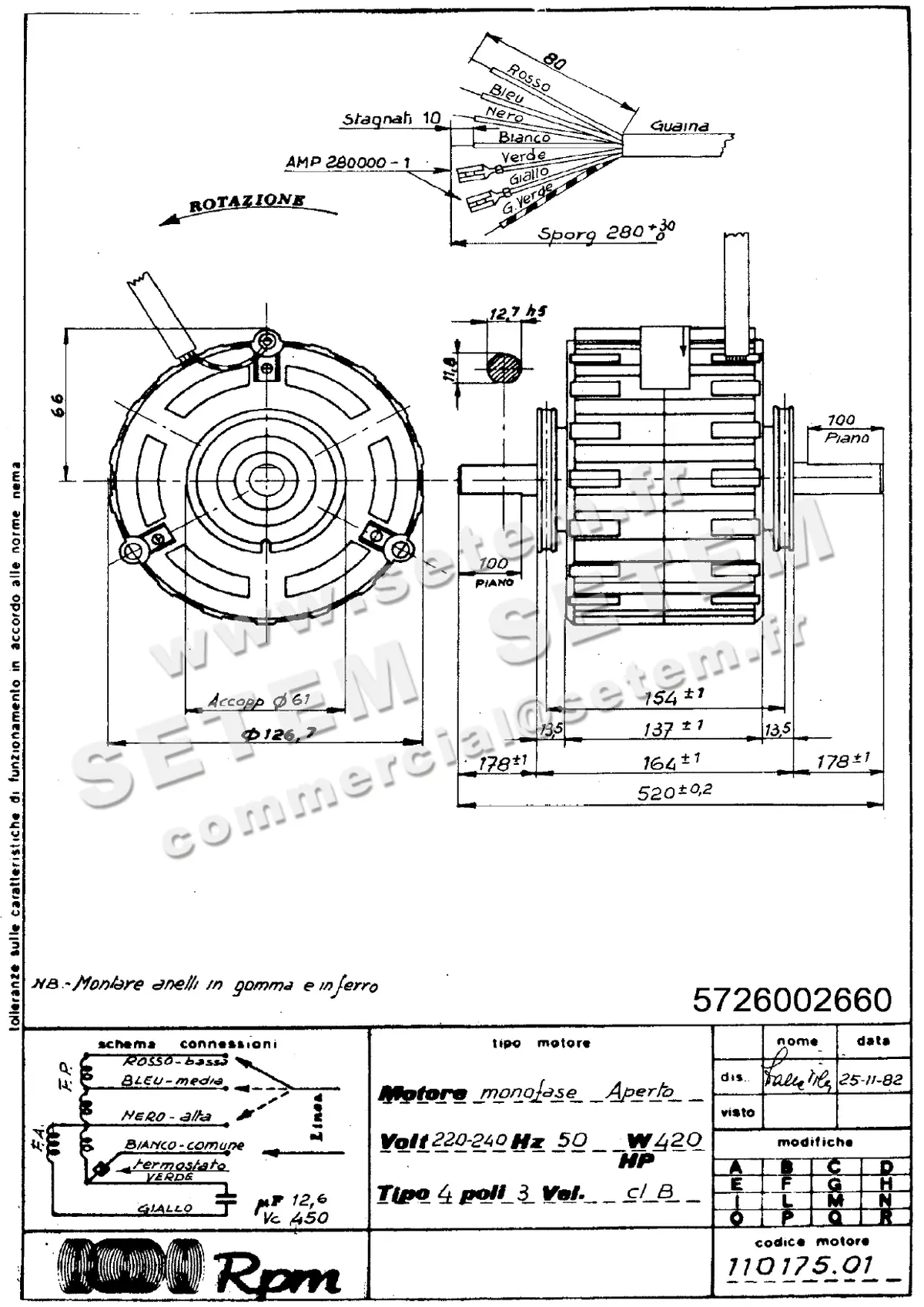 5726002660-MOTEUR RPM 11017501