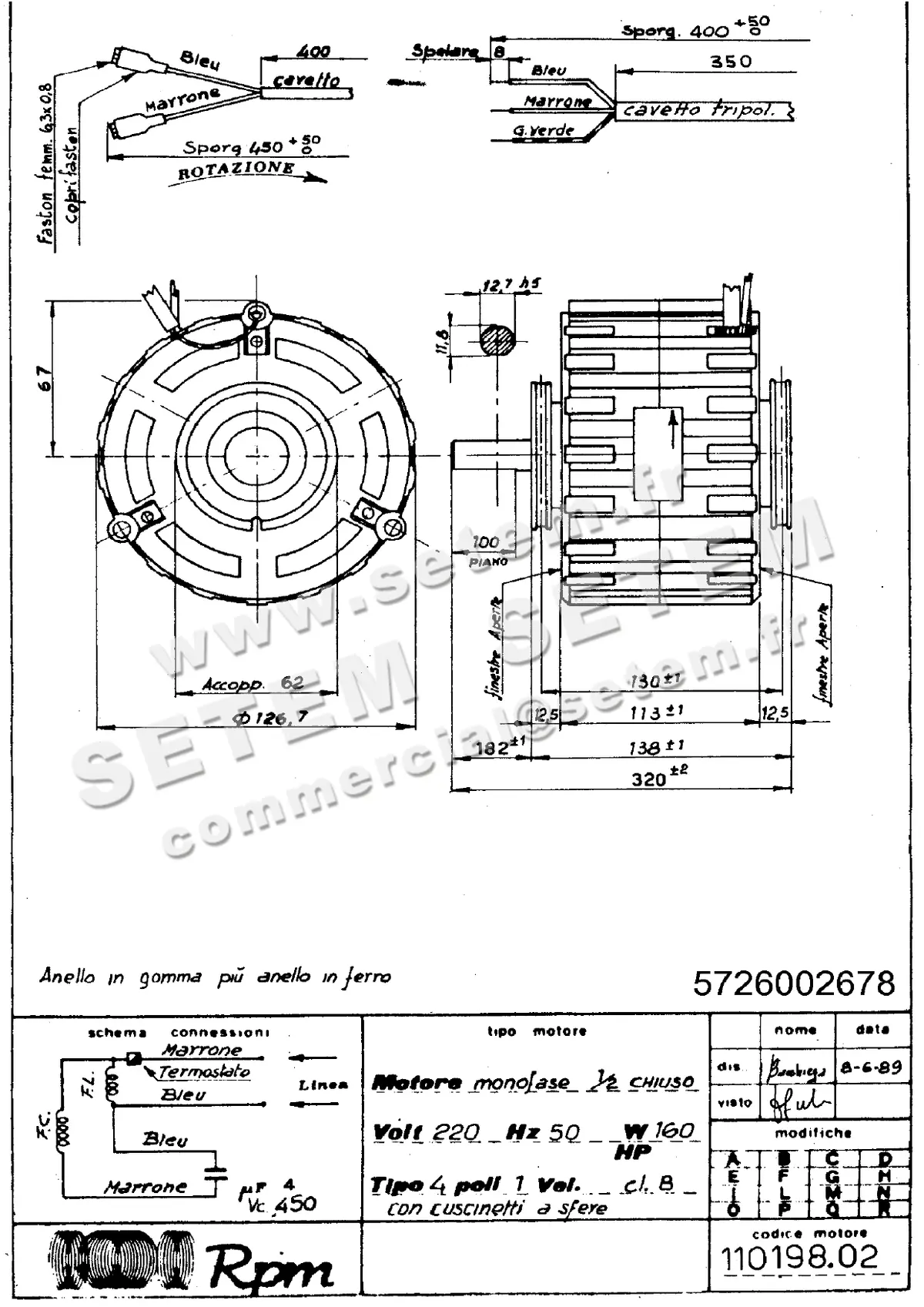 5726002678-MOTEUR RPM 11019802