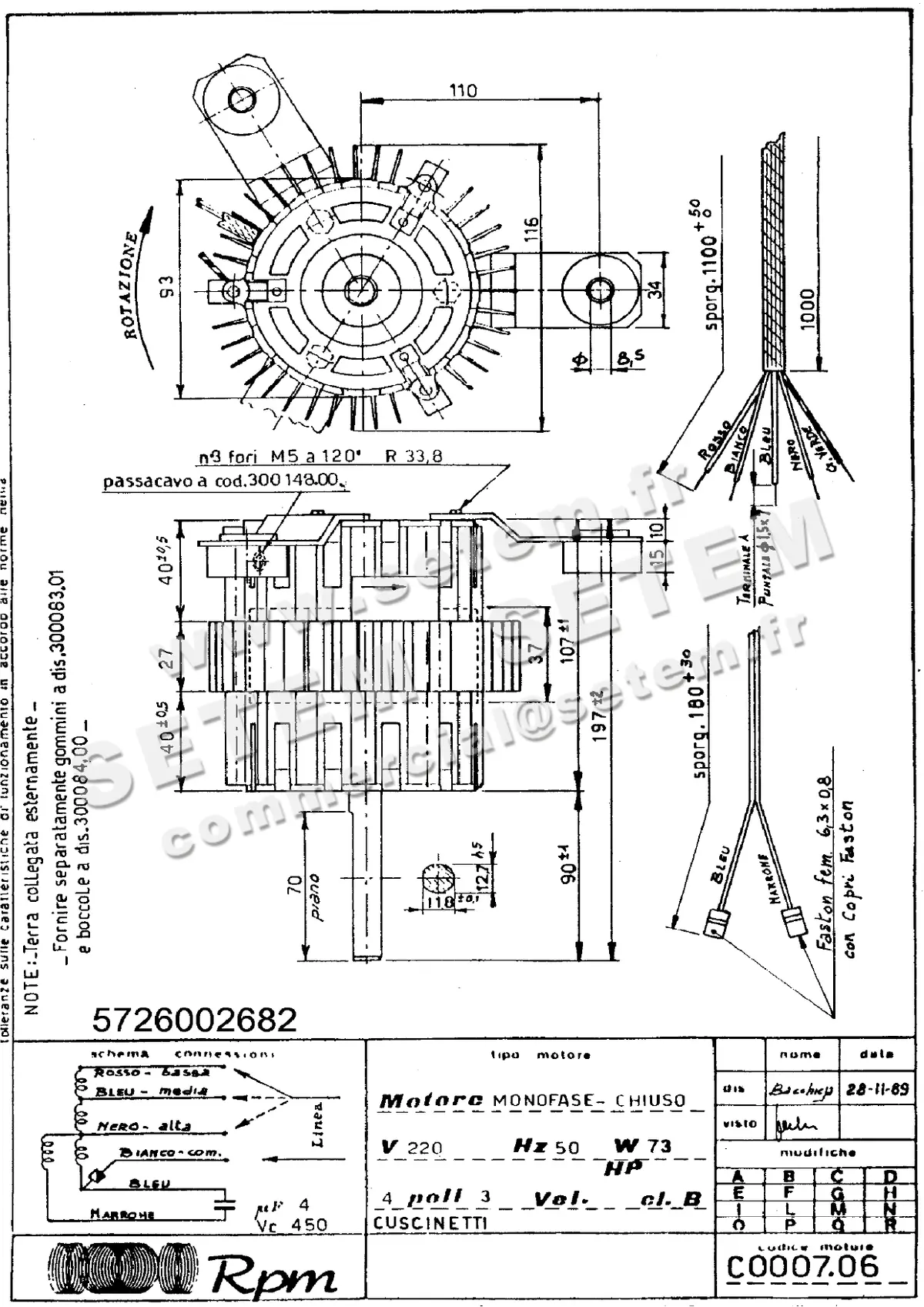 5726002682-MOTEUR RPM C000706