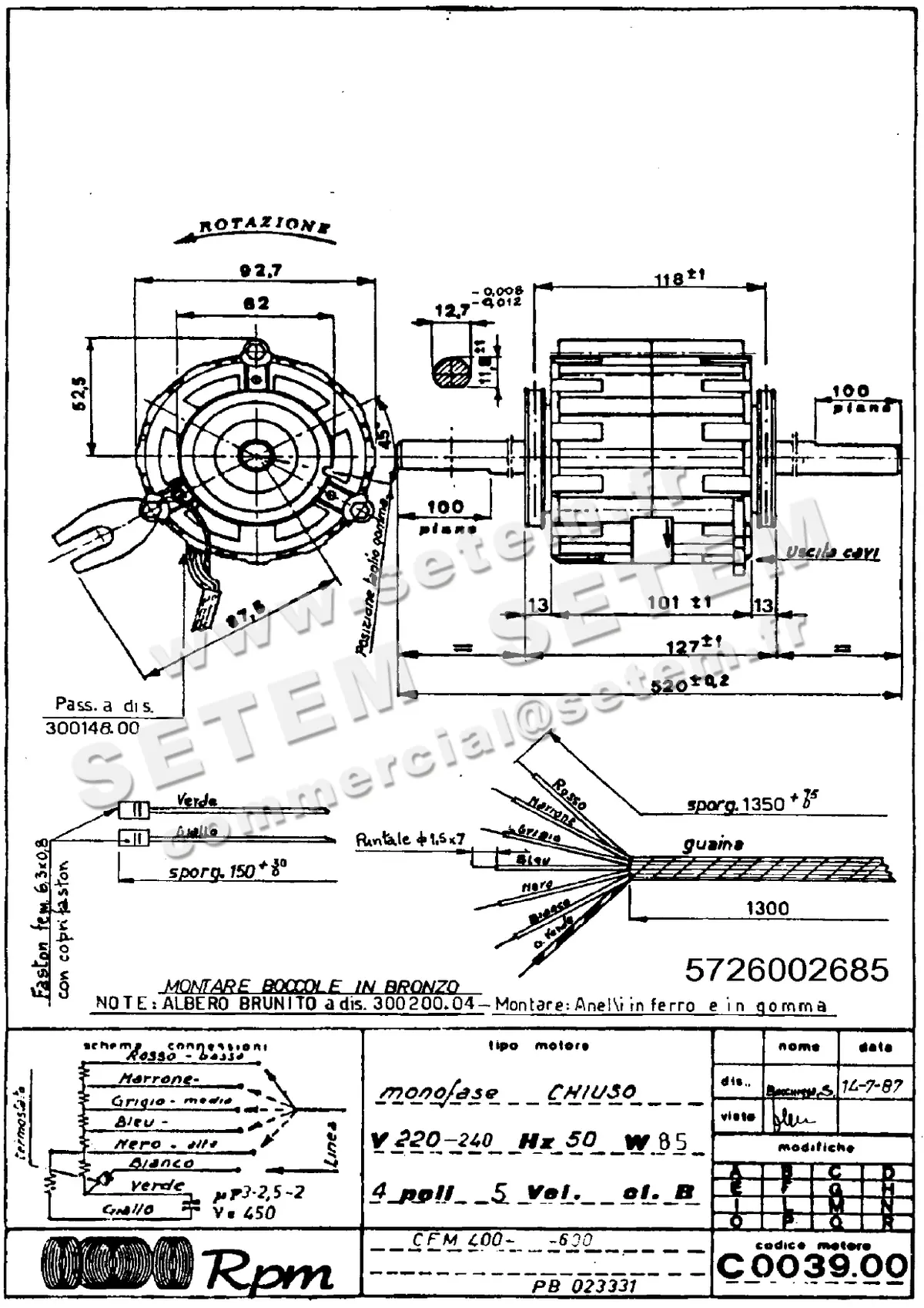 5726002685-MOTEUR RPM C003900