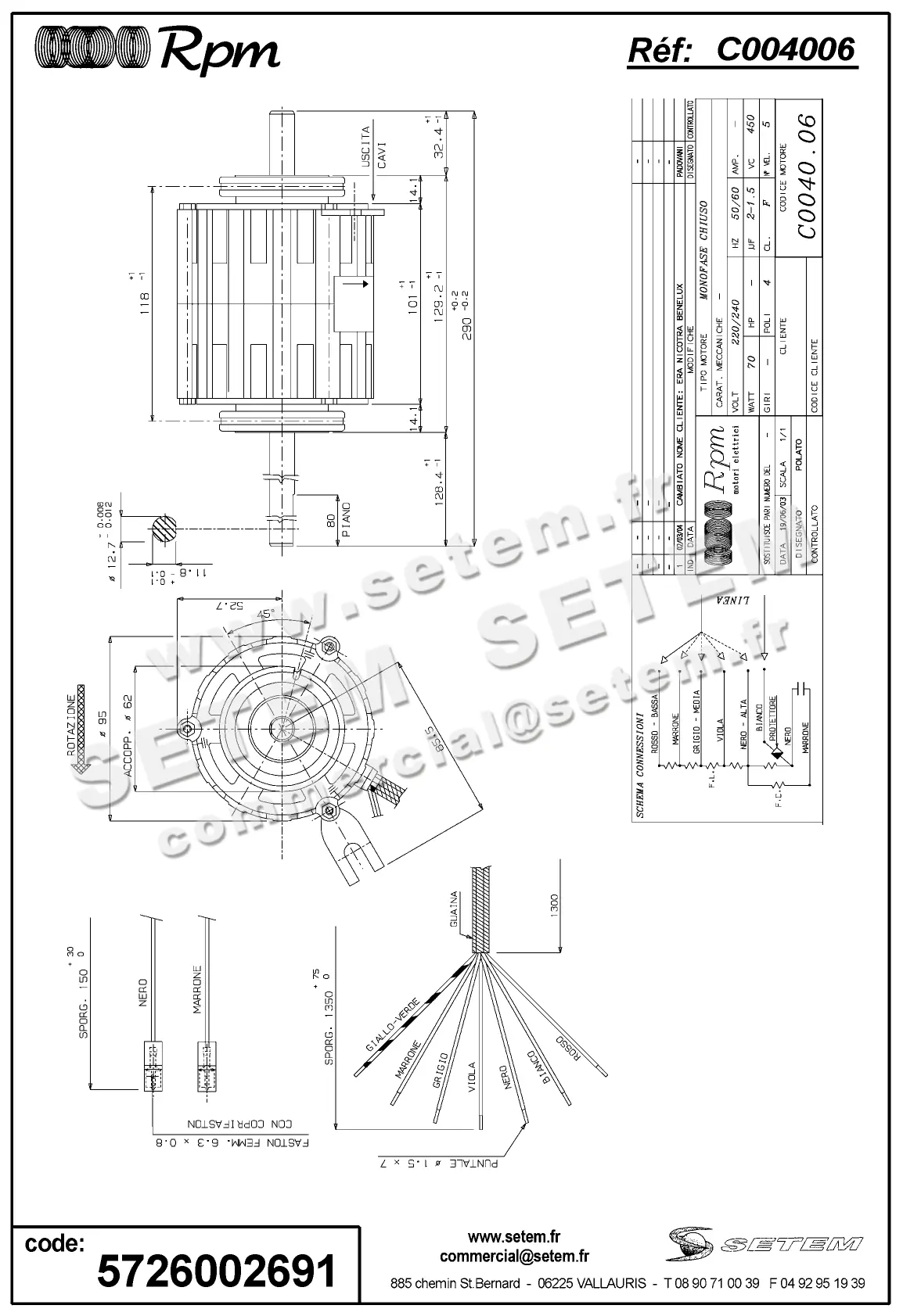 5726002691-MOTEUR RPM C004006