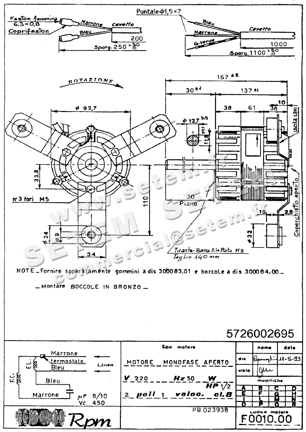 5726002695-MOTEUR RPM F001000