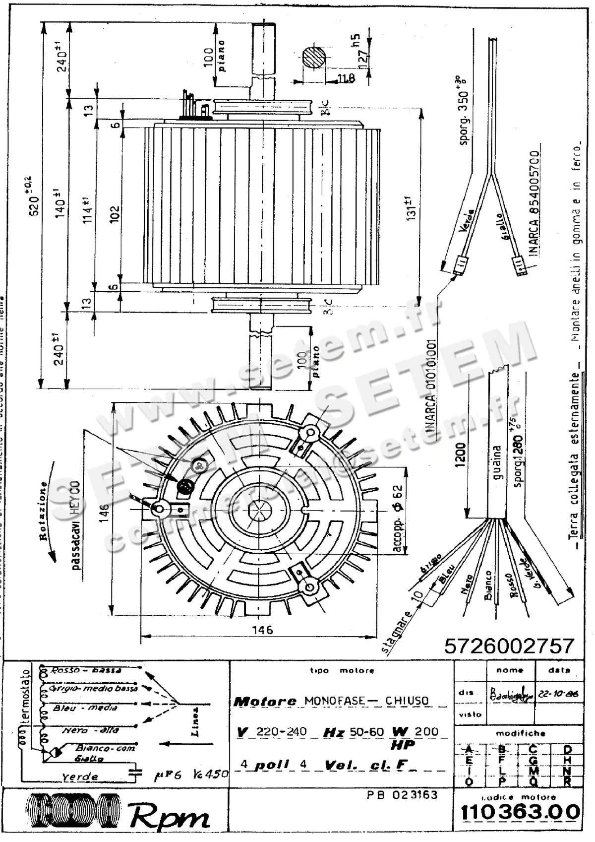 5726002757-MOTEUR RPM 11036300