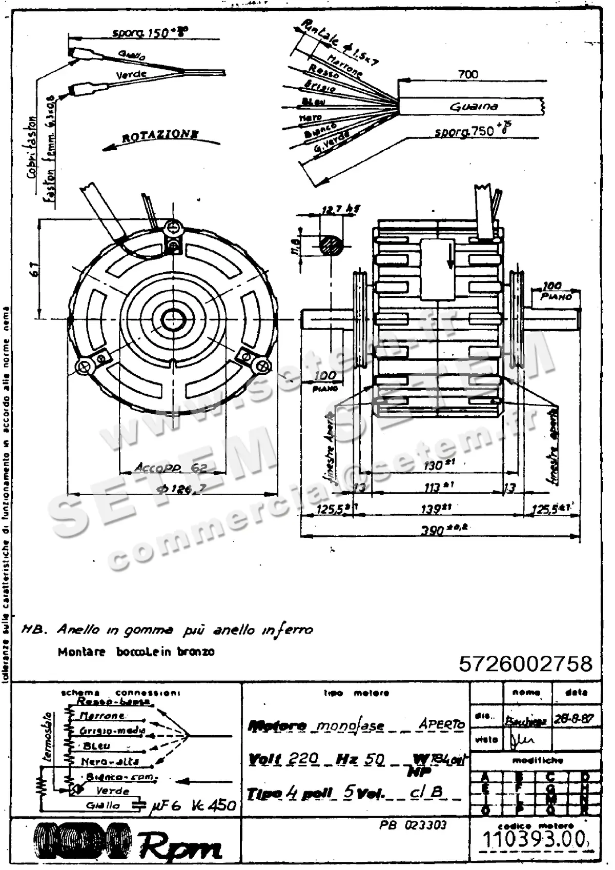 5726002758-MOTEUR RPM 11039300