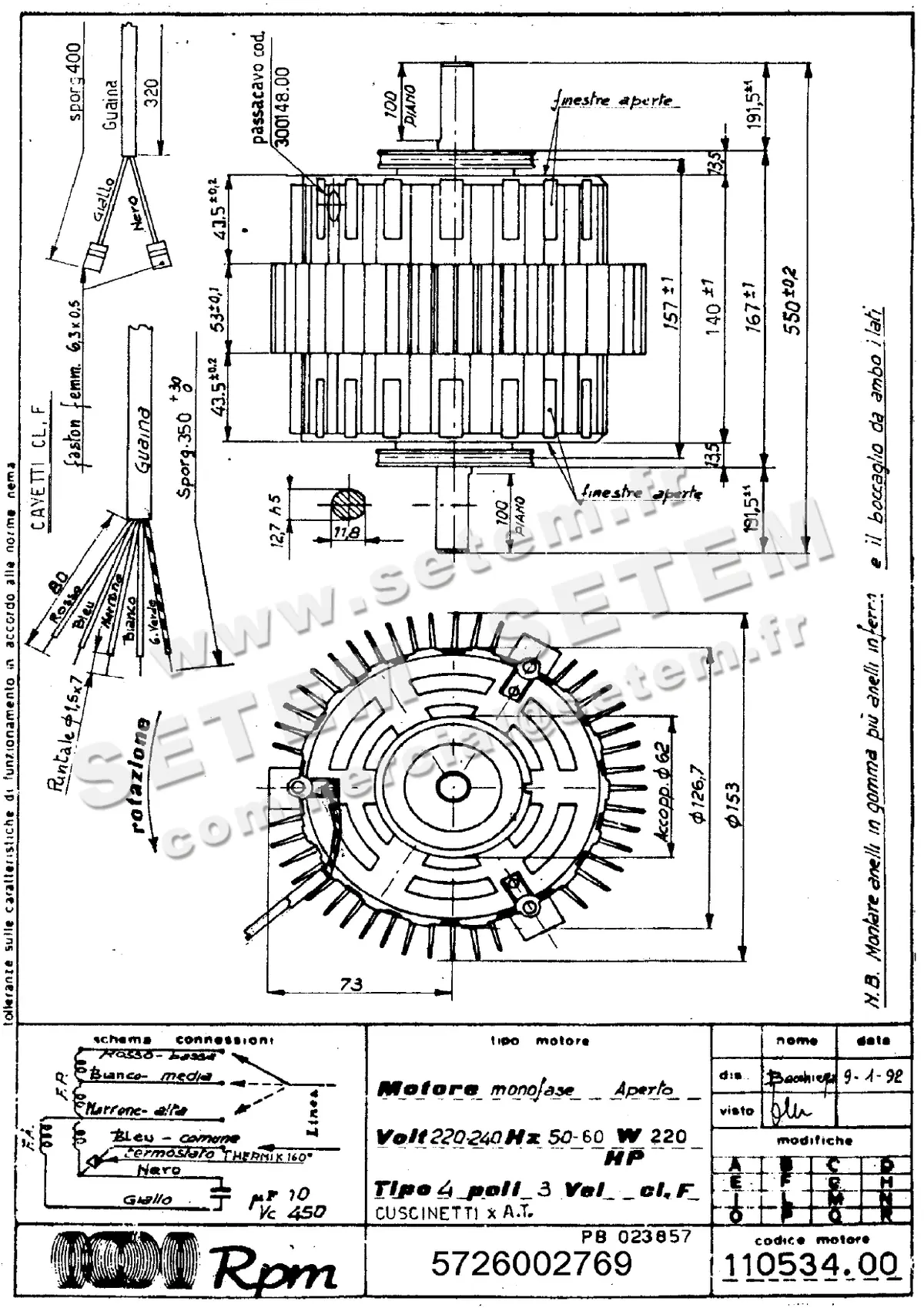 5726002769-MOTEUR RPM 11053400