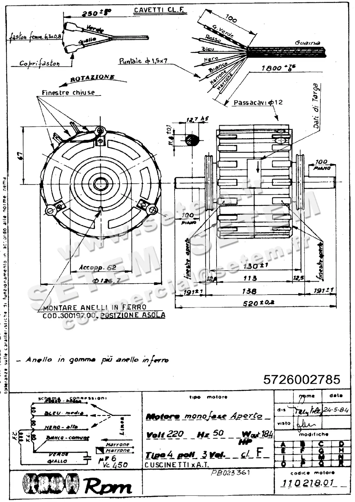 5726002785-MOTEUR RPM 11021801