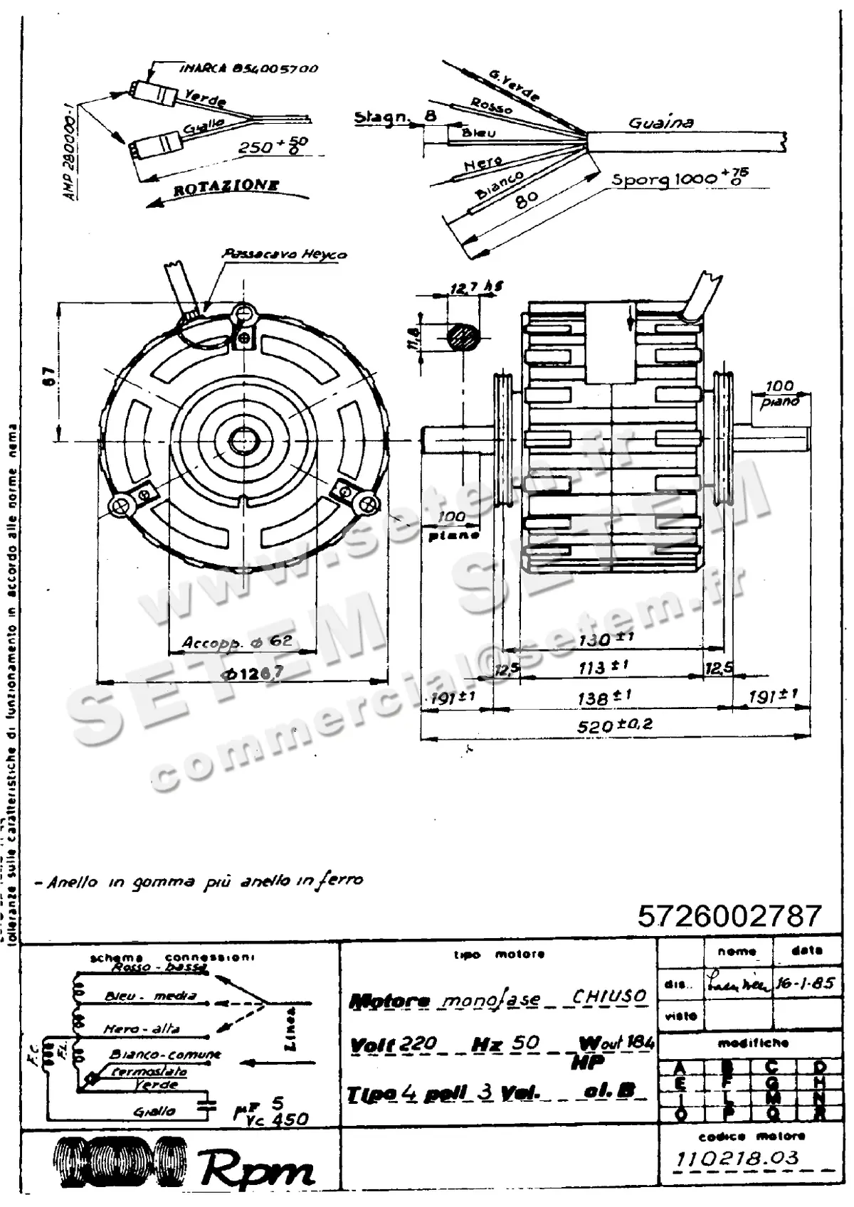 5726002787-MOTEUR RPM 11021803