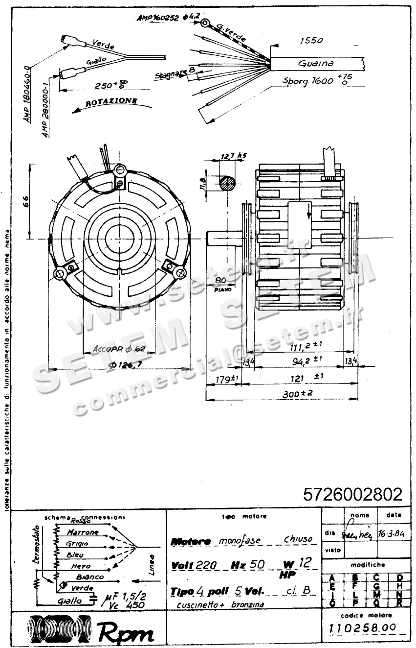 5726002802-MOTEUR RPM 11025800