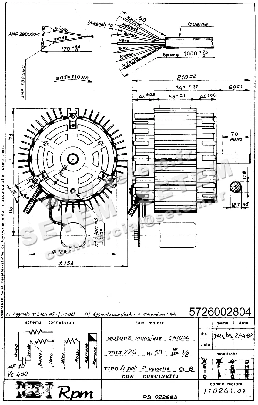 5726002804-MOTEUR RPM 11026102
