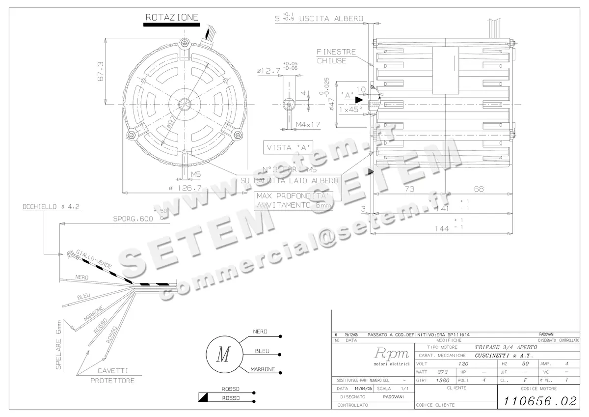 5726002840-MOTEUR RPM 11065602