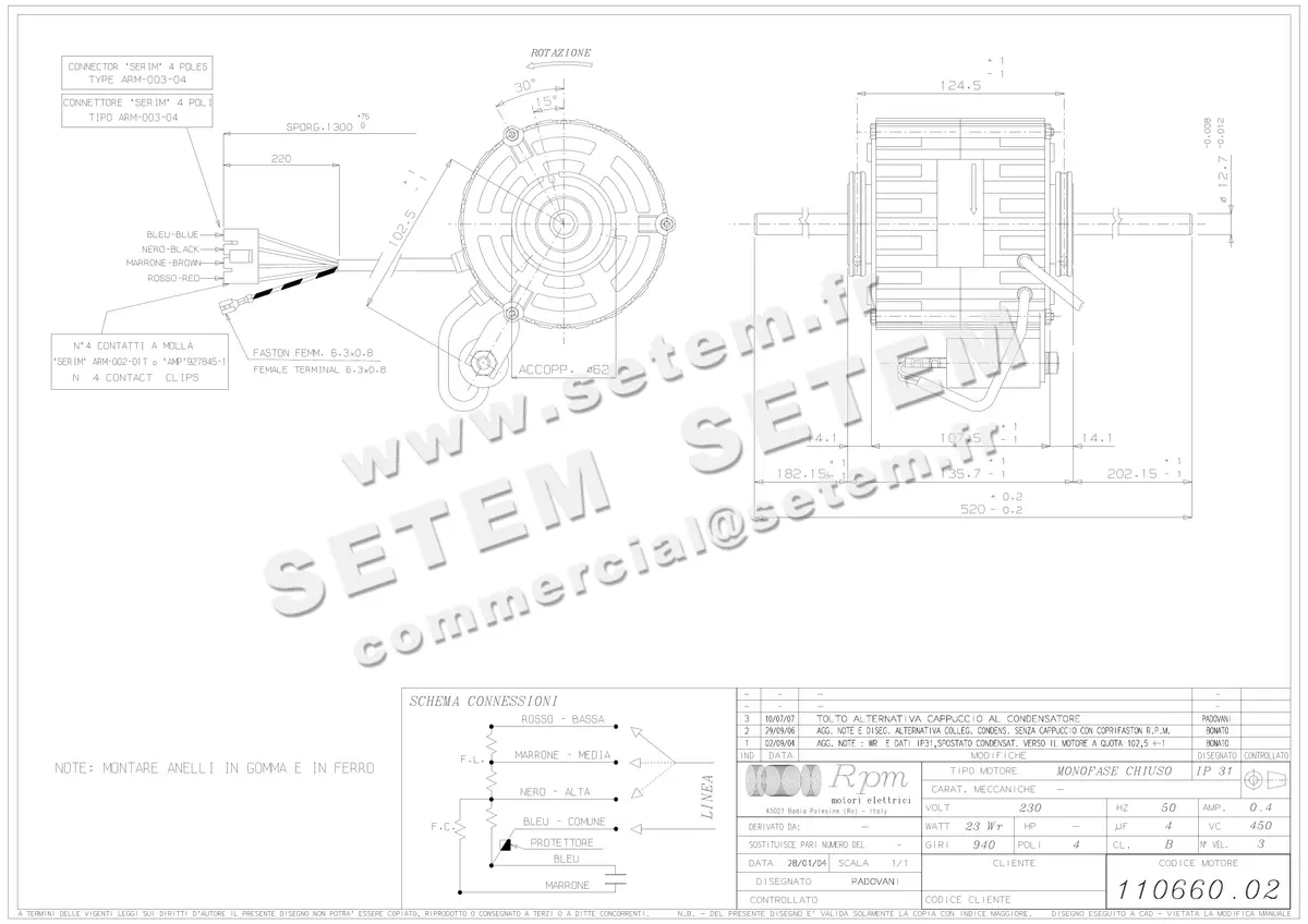 5726002842-MOTEUR RPM 11066002 "4449000" 3