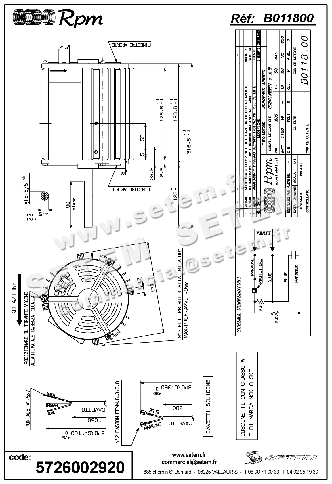 5726002920-MOTEUR RPM B011800