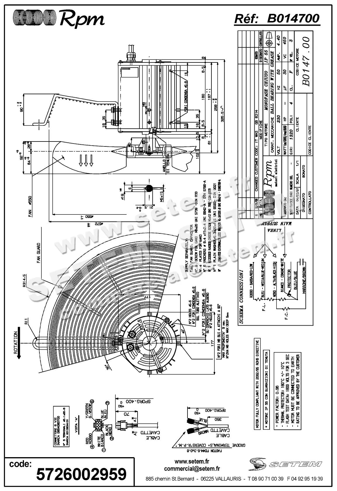 5726002959-MOTEUR RPM B014700