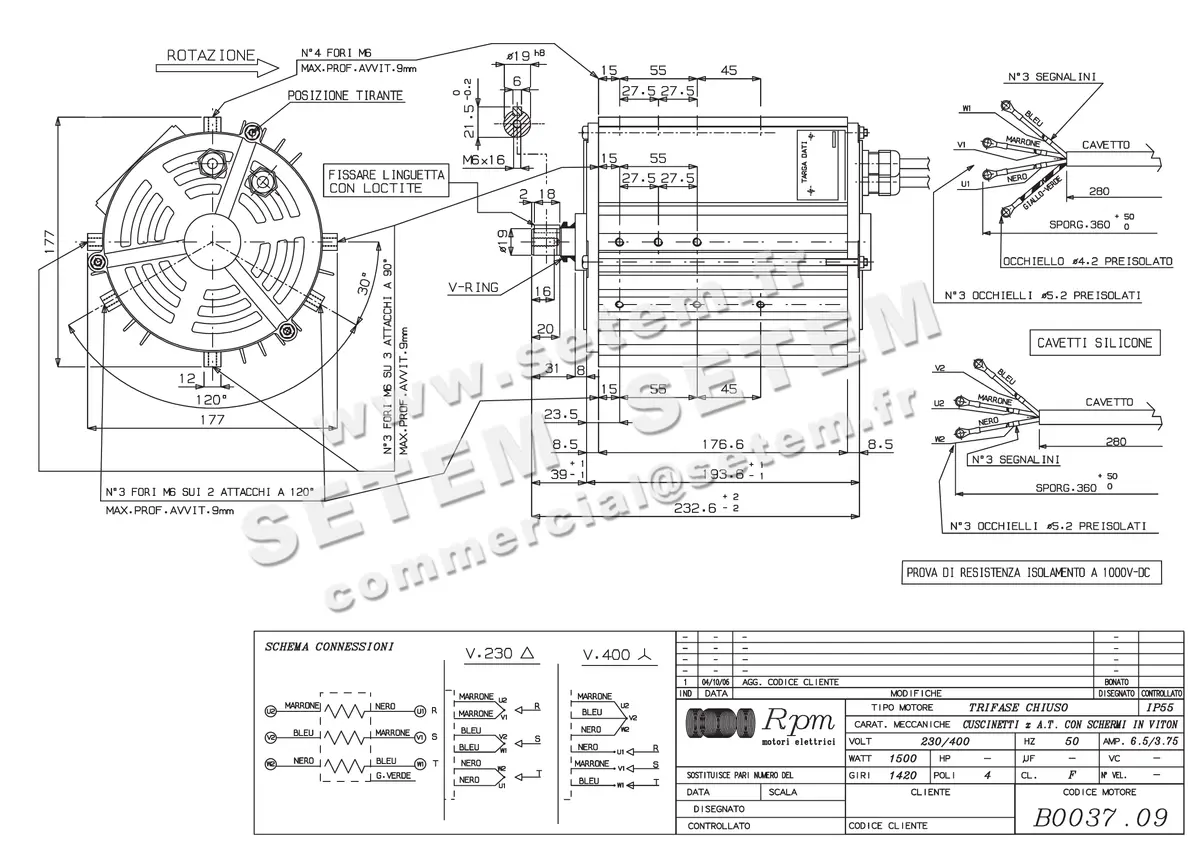 5726002980-MOTEUR RPM B003709