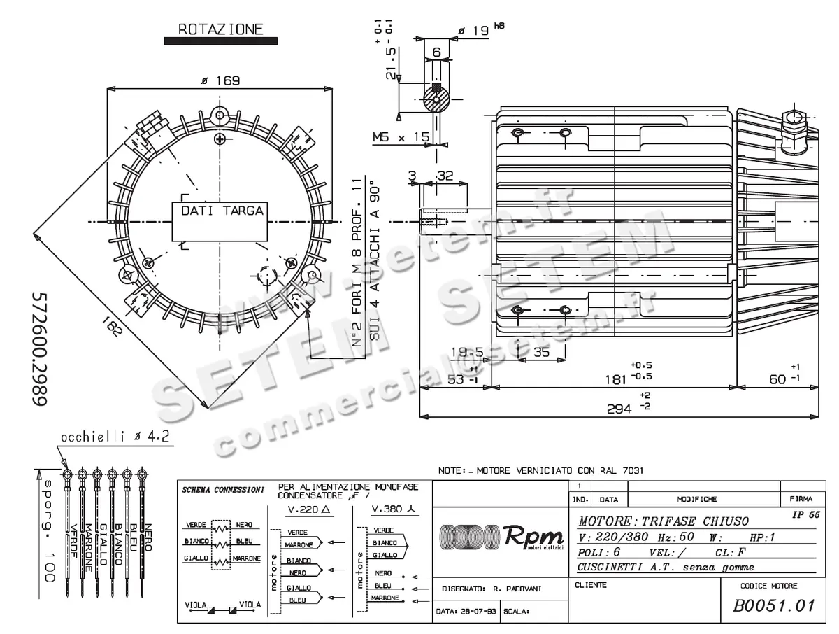 5726002989-MOTEUR RPM B005101
