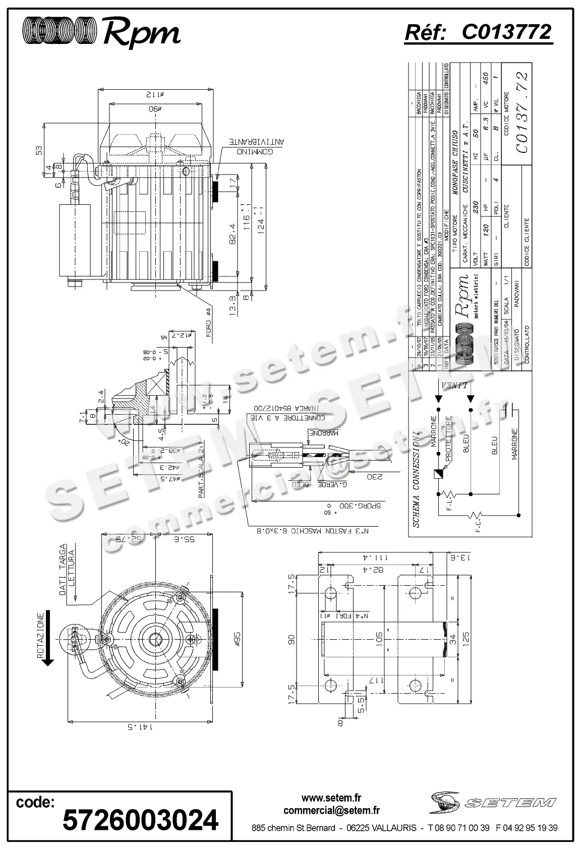 5726003024-MOTEUR RPM C013772