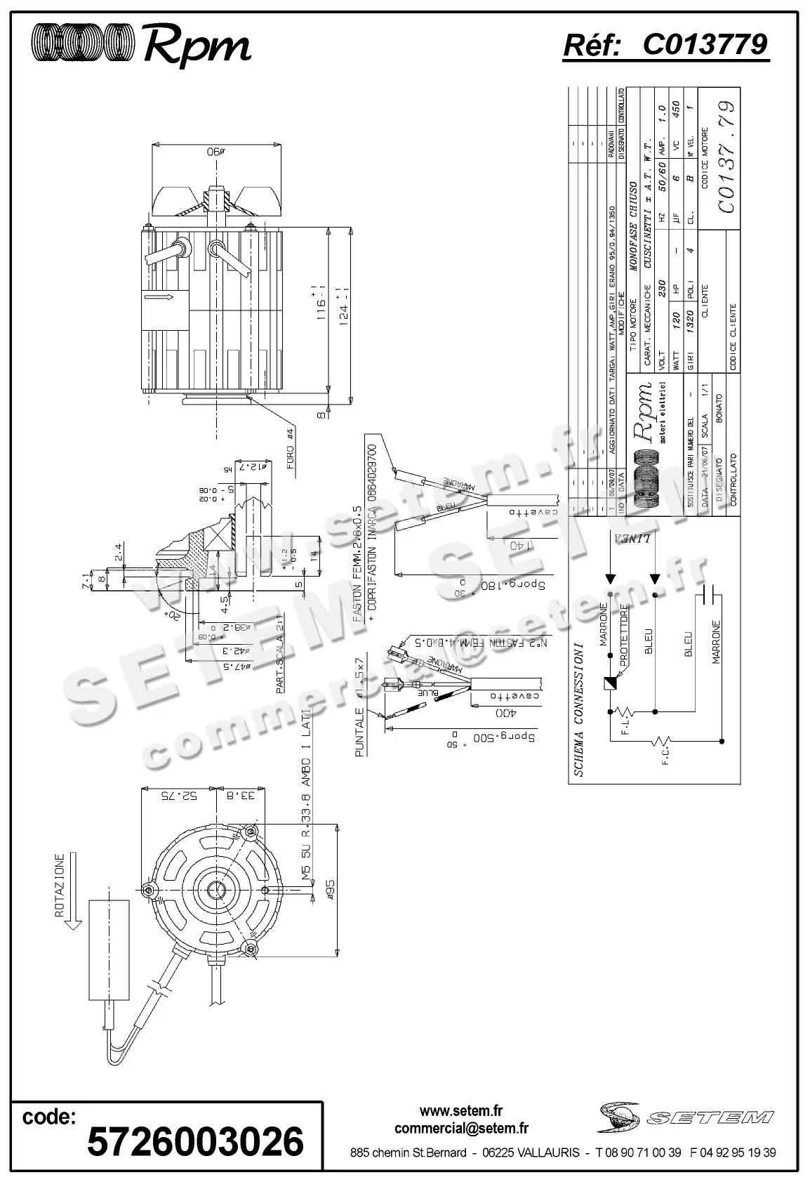 5726003026-MOTEUR RPM C013779