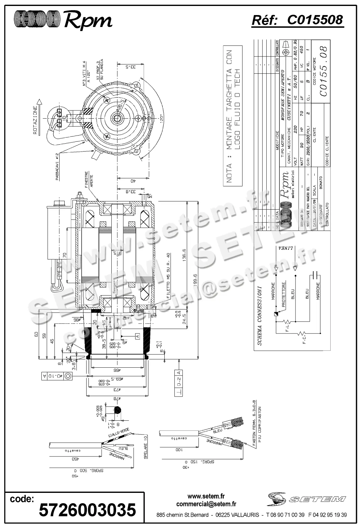 5726003035-MOTEUR RPM C015508