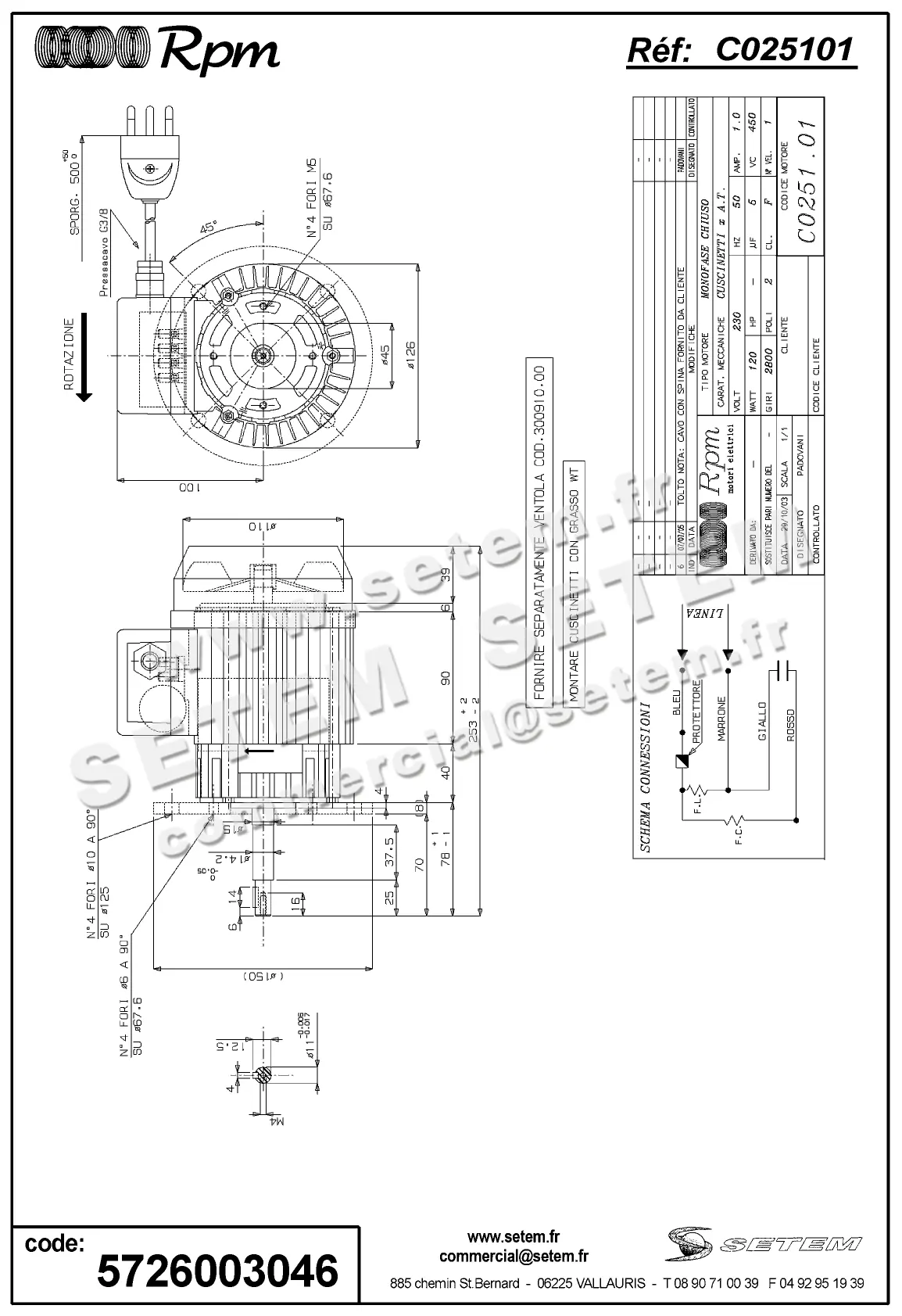 5726003046-MOTEUR RPM C025101