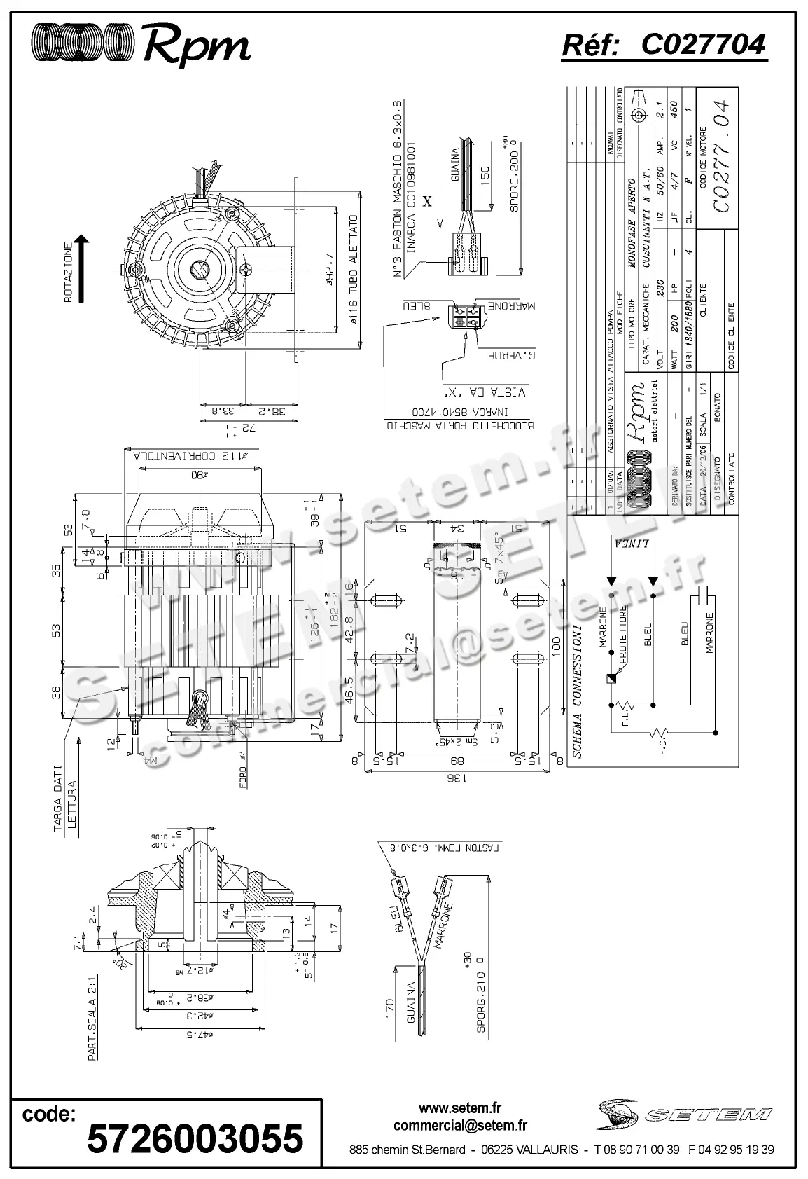 5726003055-MOTEUR RPM C027704