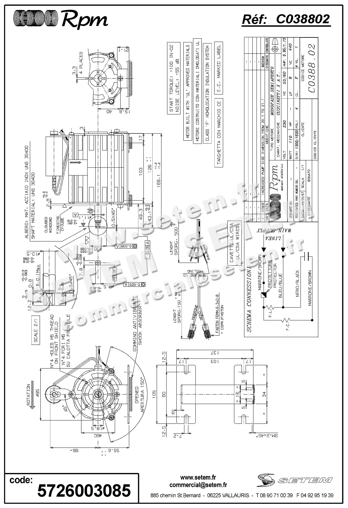 5726003085-MOTEUR RPM C038802
