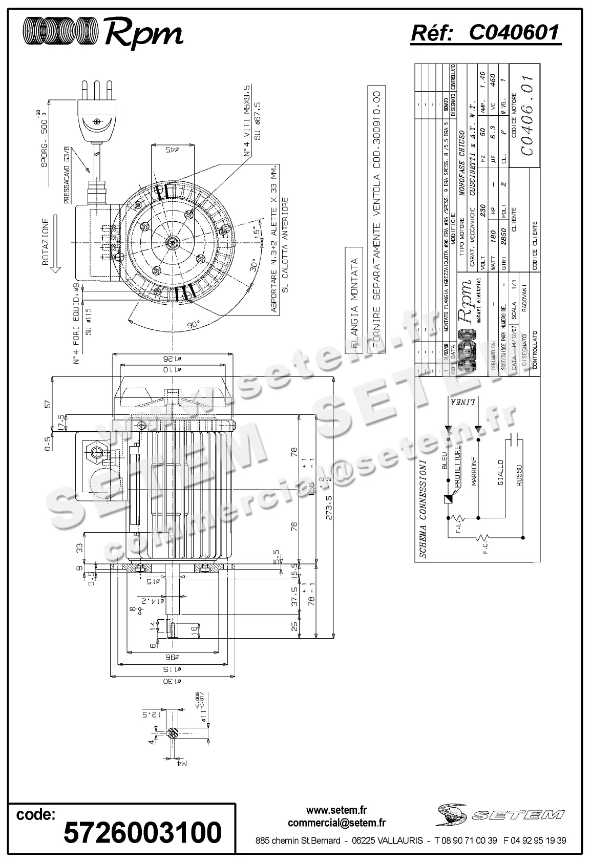 5726003100-MOTEUR RPM C040601