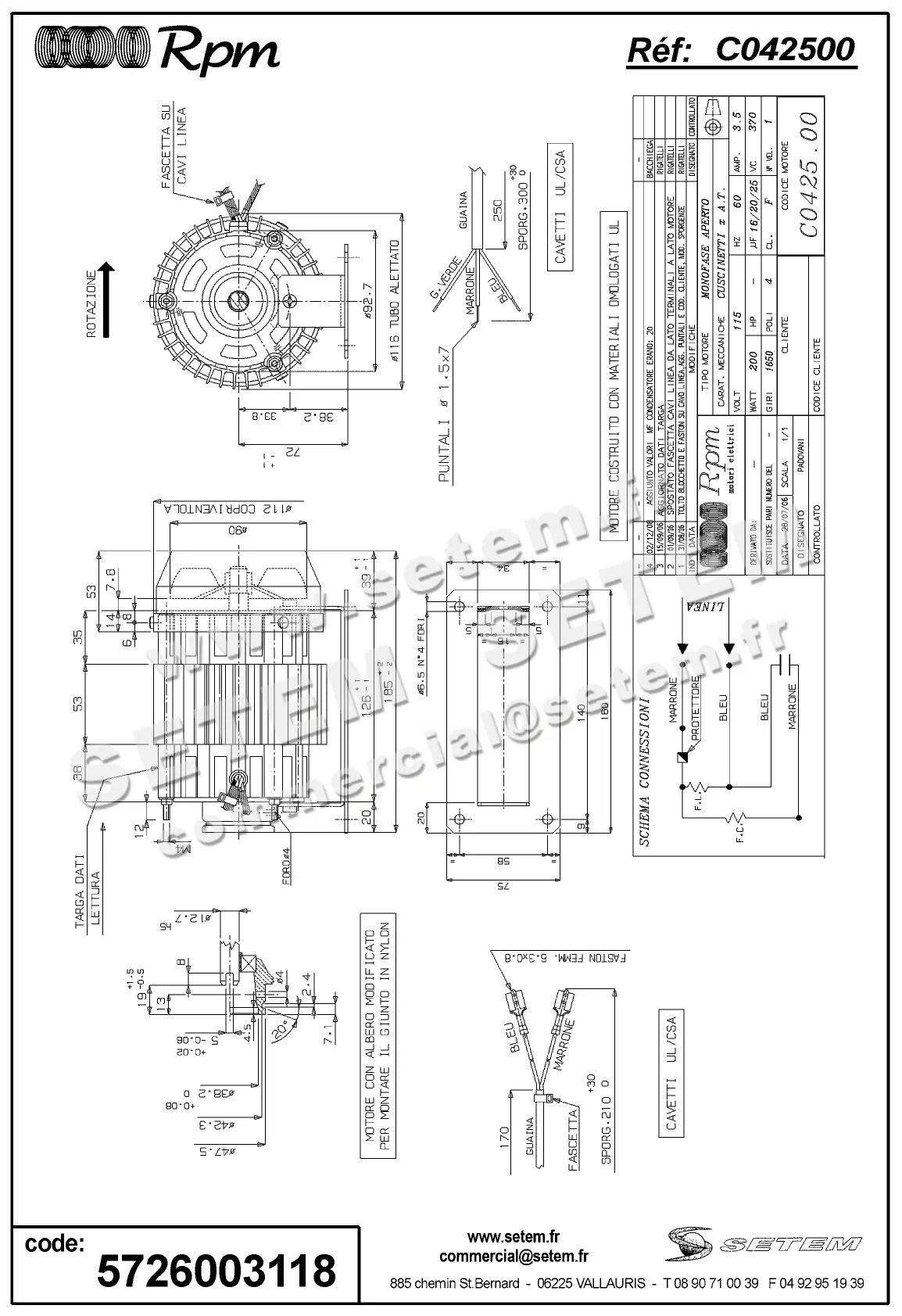 5726003118-MOTEUR RPM C042500