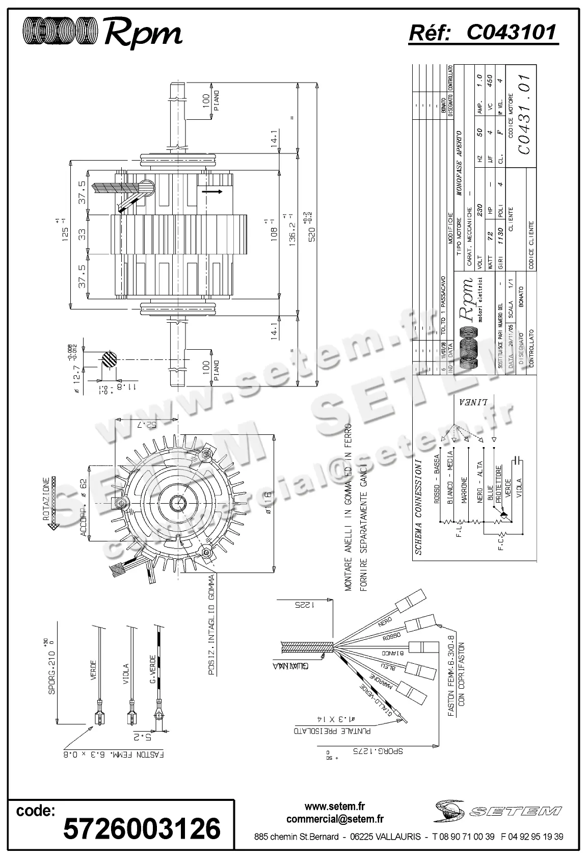 5726003126-MOTEUR RPM C043101