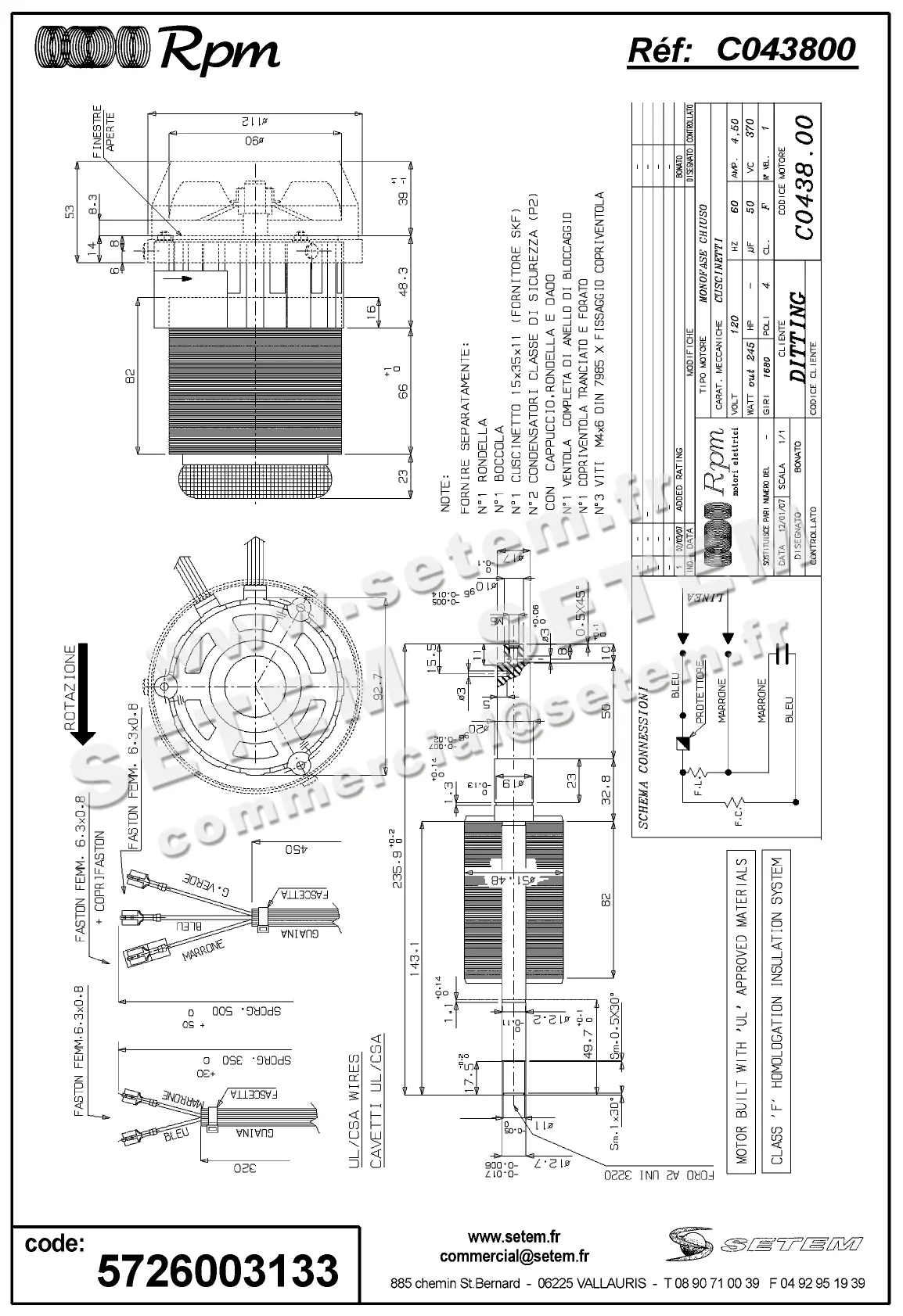 5726003133-MOTEUR RPM C043800