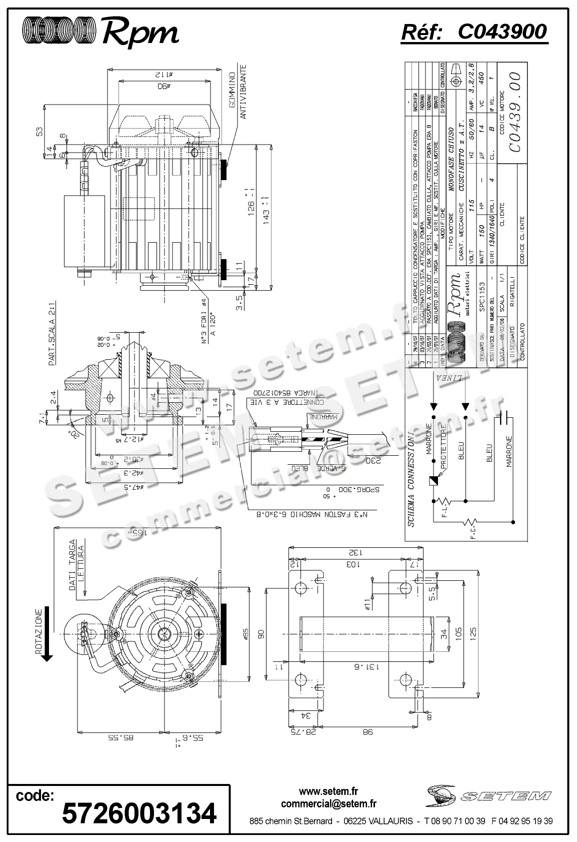 5726003134-MOTEUR RPM C043900