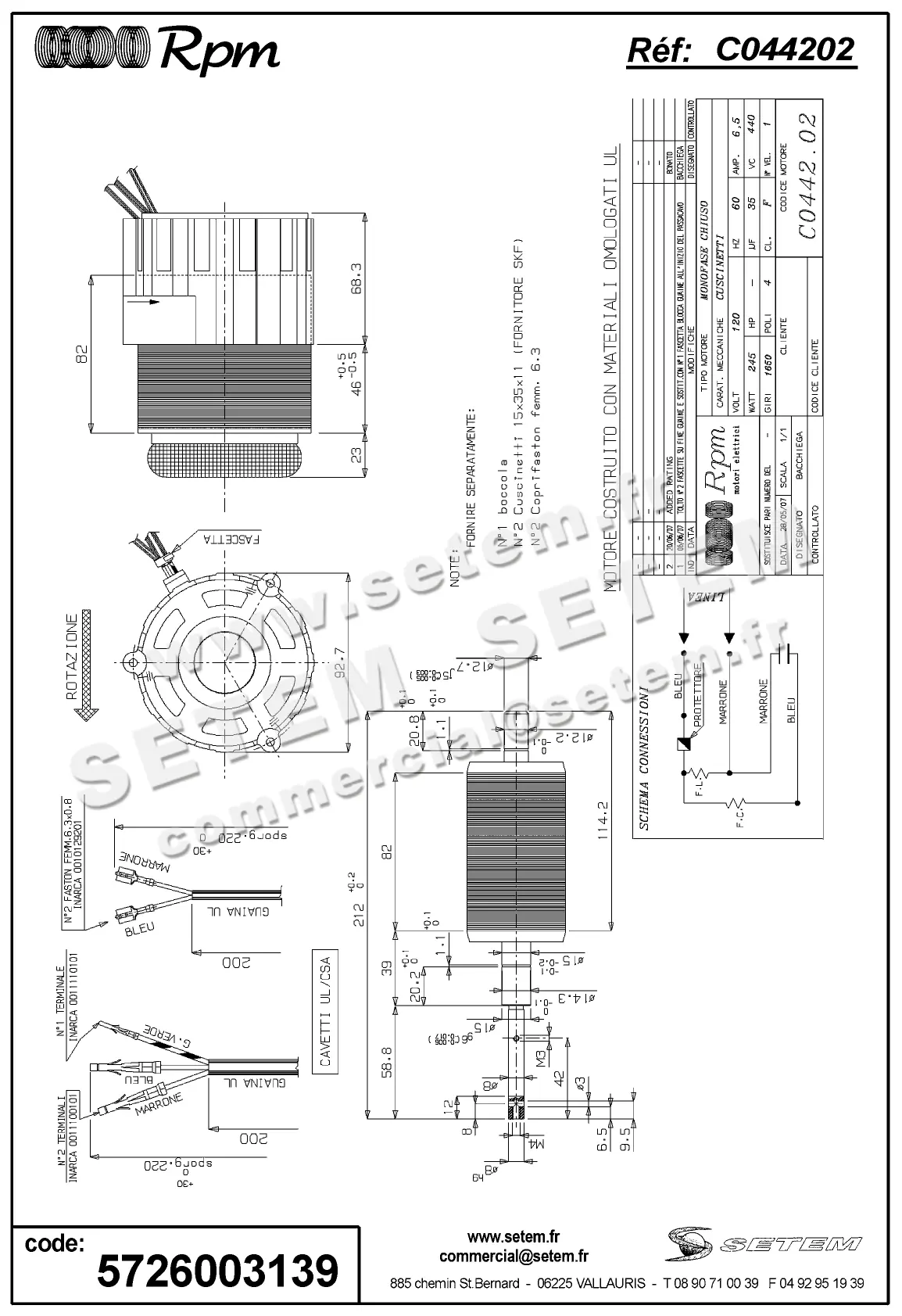 5726003139-MOTEUR RPM C044202