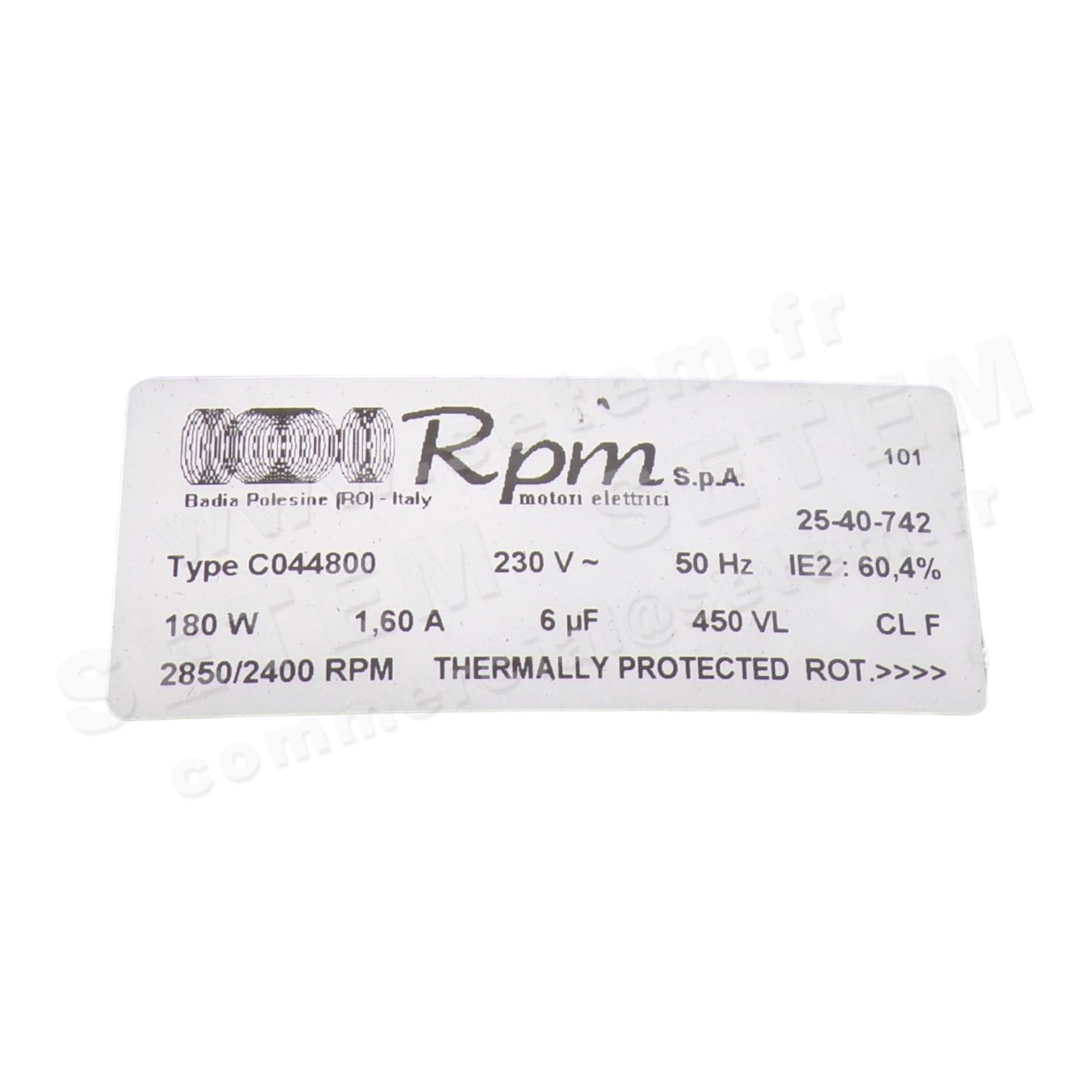 5726003146-MOTEUR RPM C044800 4