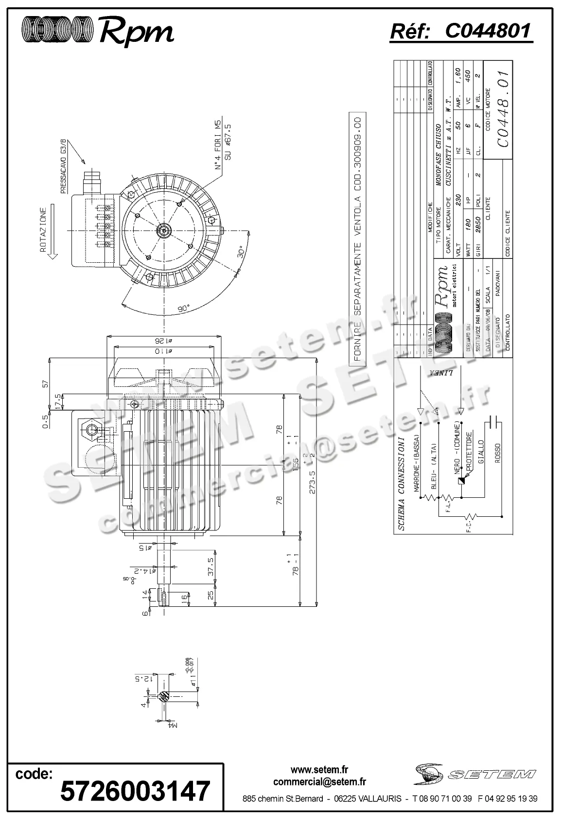 5726003147-MOTEUR RPM C044801