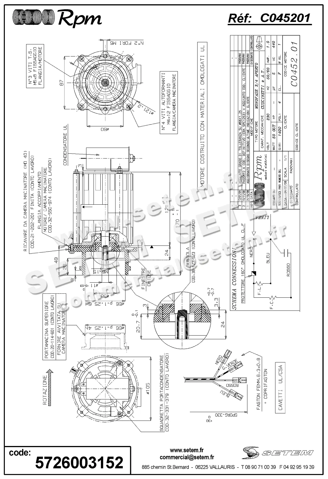 5726003152-MOTEUR RPM C045201