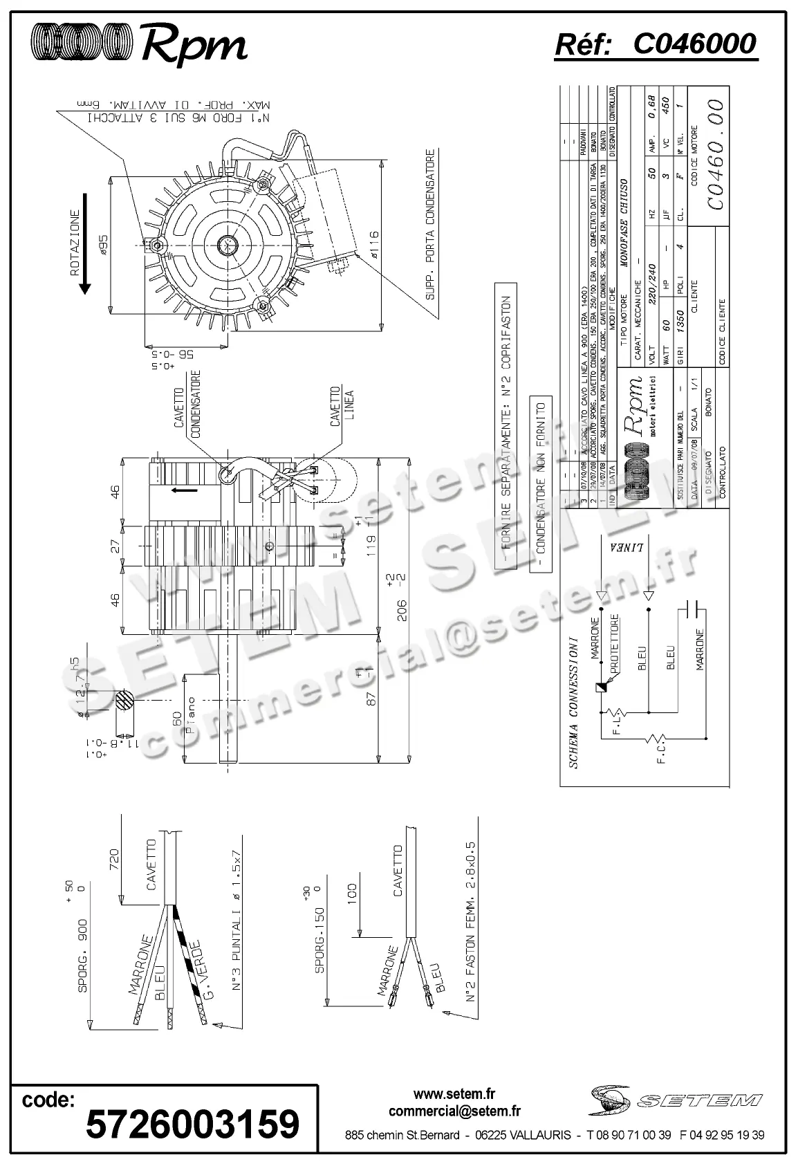 5726003159-MOTEUR RPM C046000
