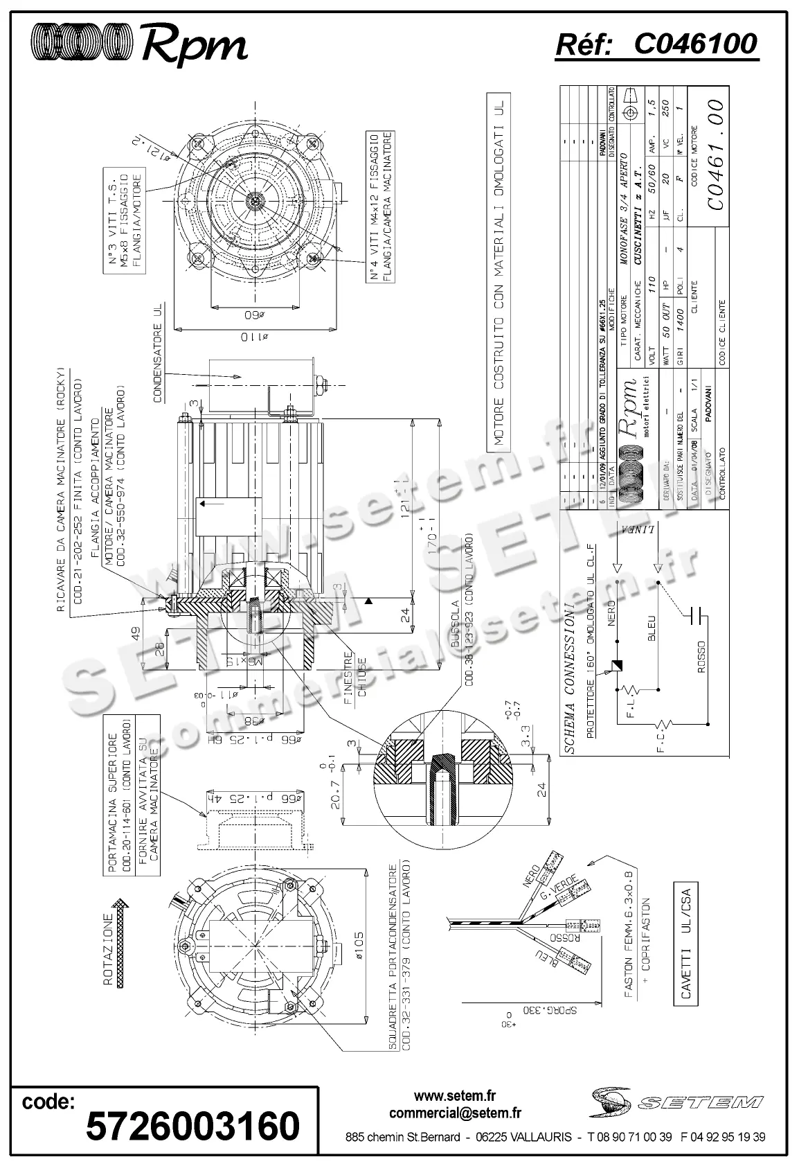 5726003160-MOTEUR RPM C046100