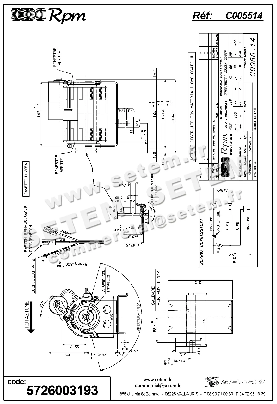 5726003193-MOTEUR RPM C005514