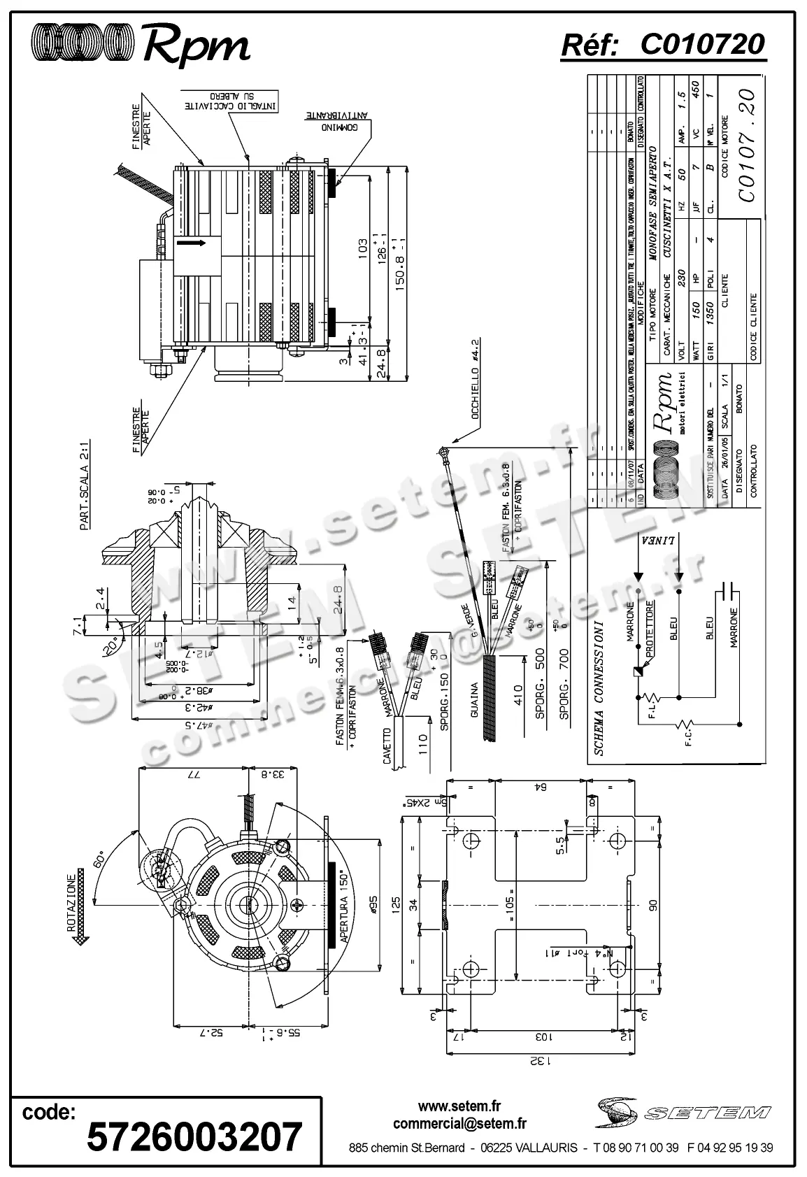 5726003207-MOTEUR RPM C010720