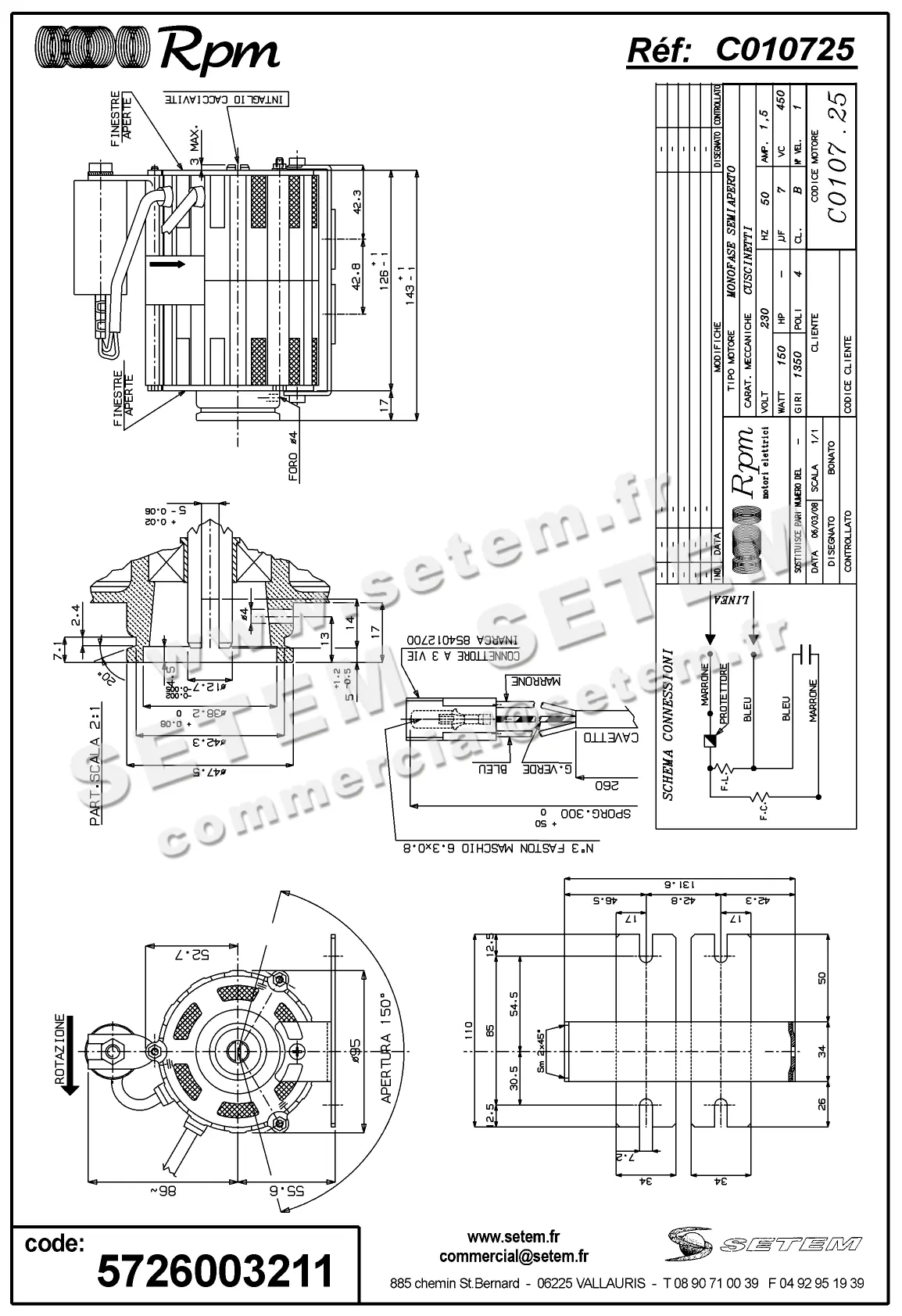 5726003211-MOTEUR RPM C010725