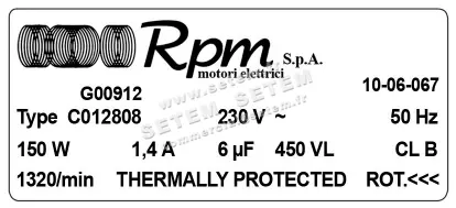 5726003220-VENTILATEUR RPM C012808 "G00912" 5