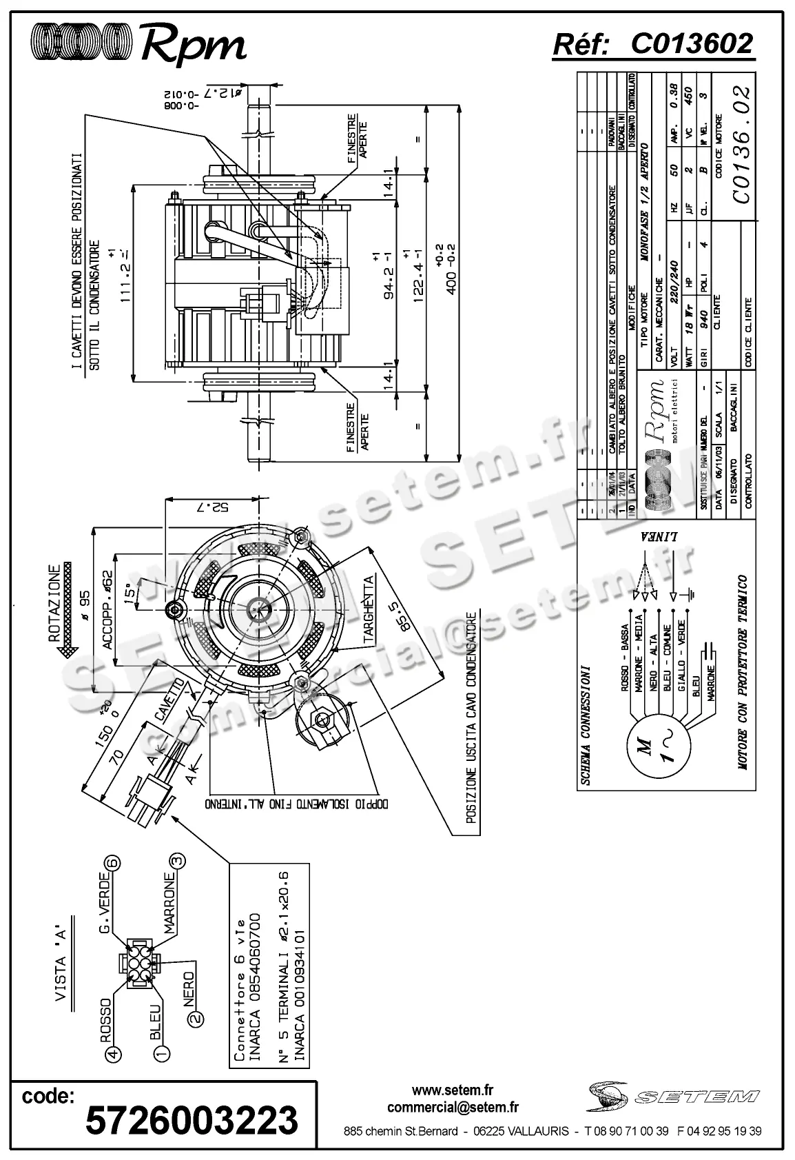 5726003223-MOTEUR RPM C013602
