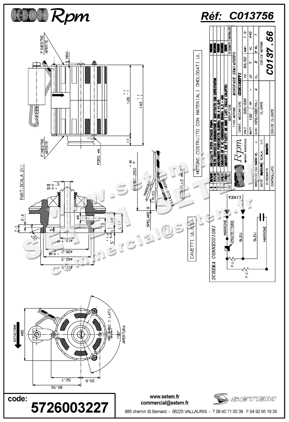 5726003227-MOTEUR RPM C013756