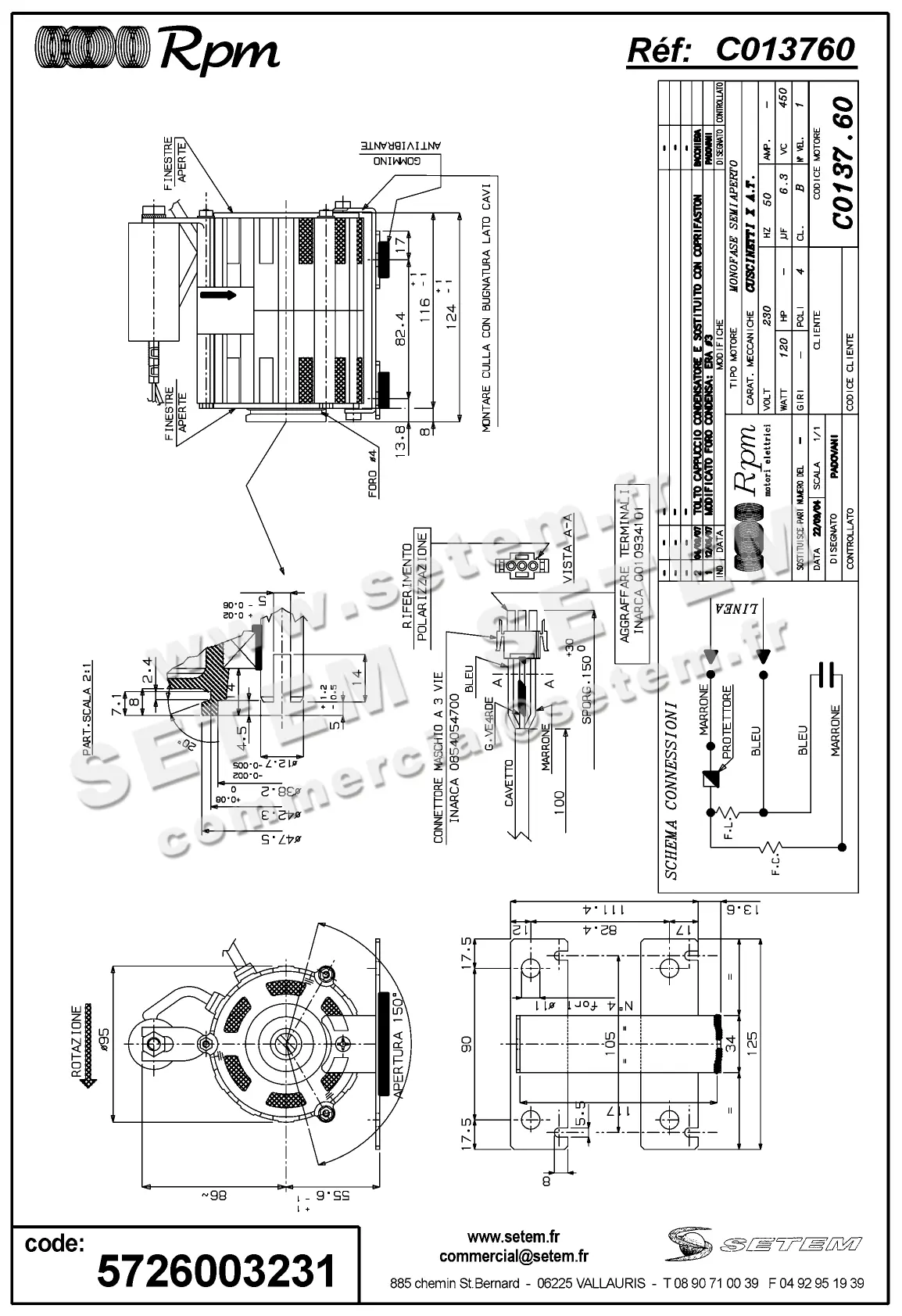5726003231-MOTEUR RPM C013760