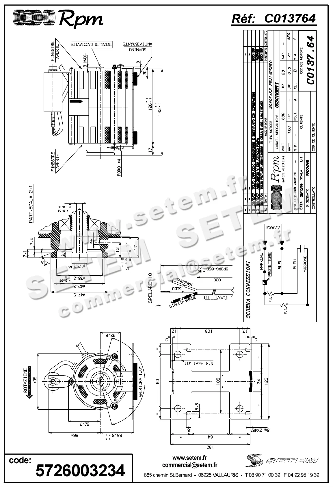 5726003234-MOTEUR RPM C013764
