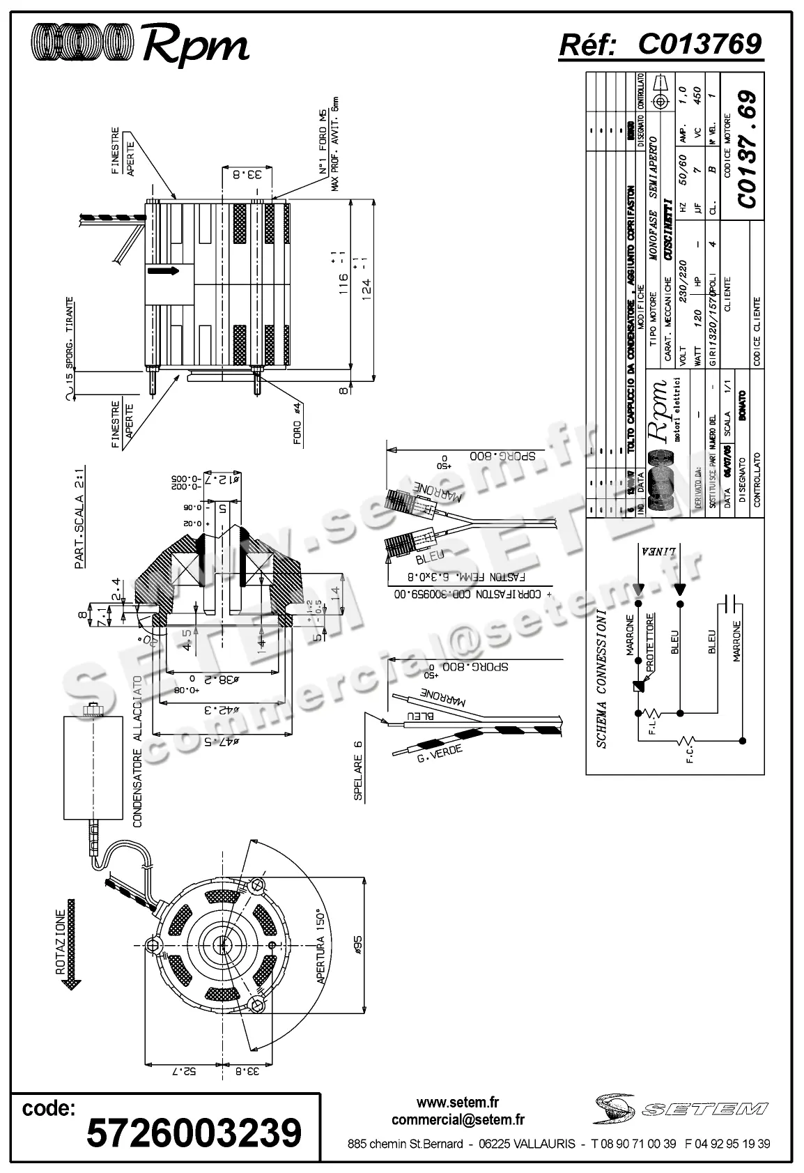 5726003239-MOTEUR RPM C013769