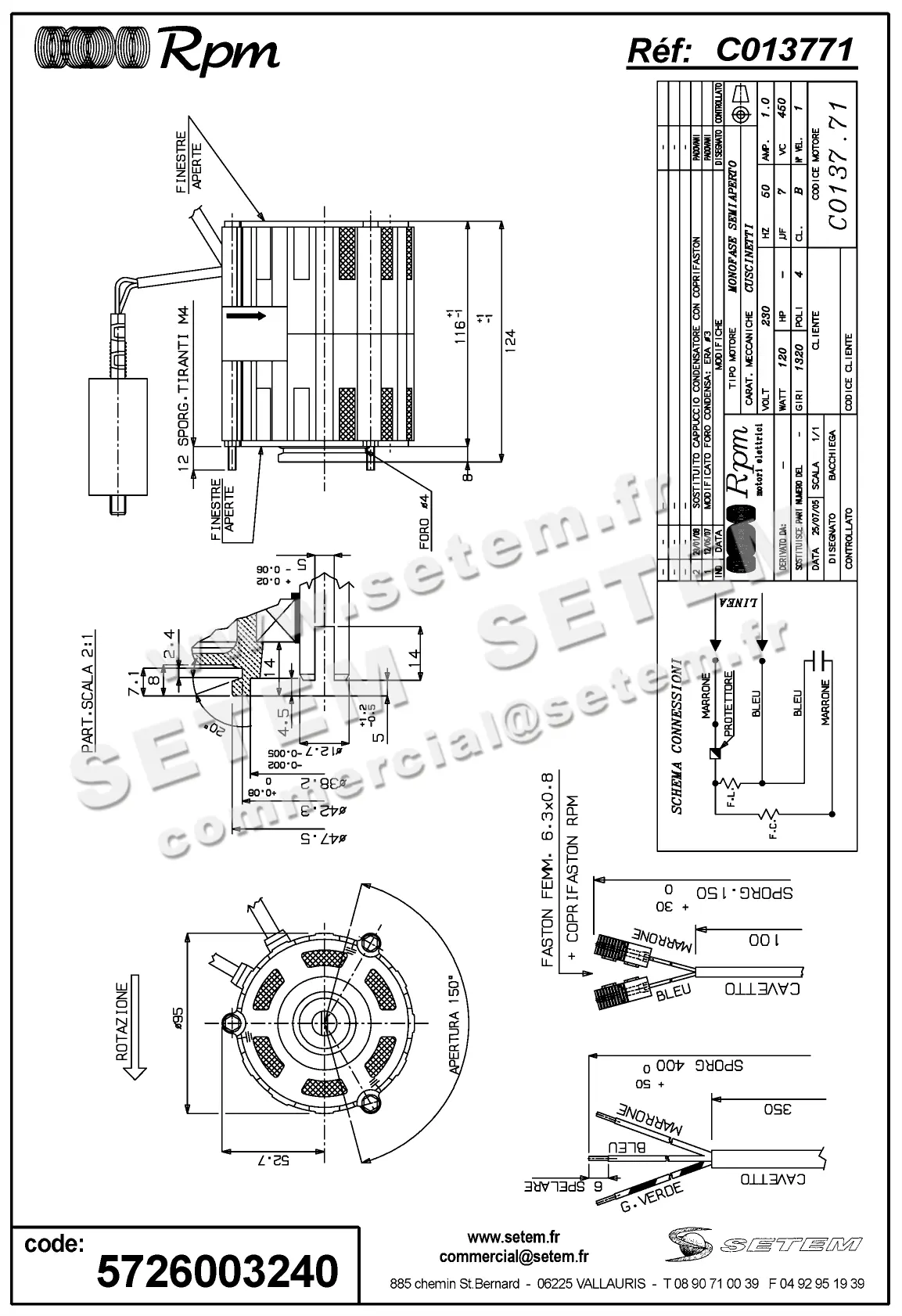 5726003240-MOTEUR RPM C013771